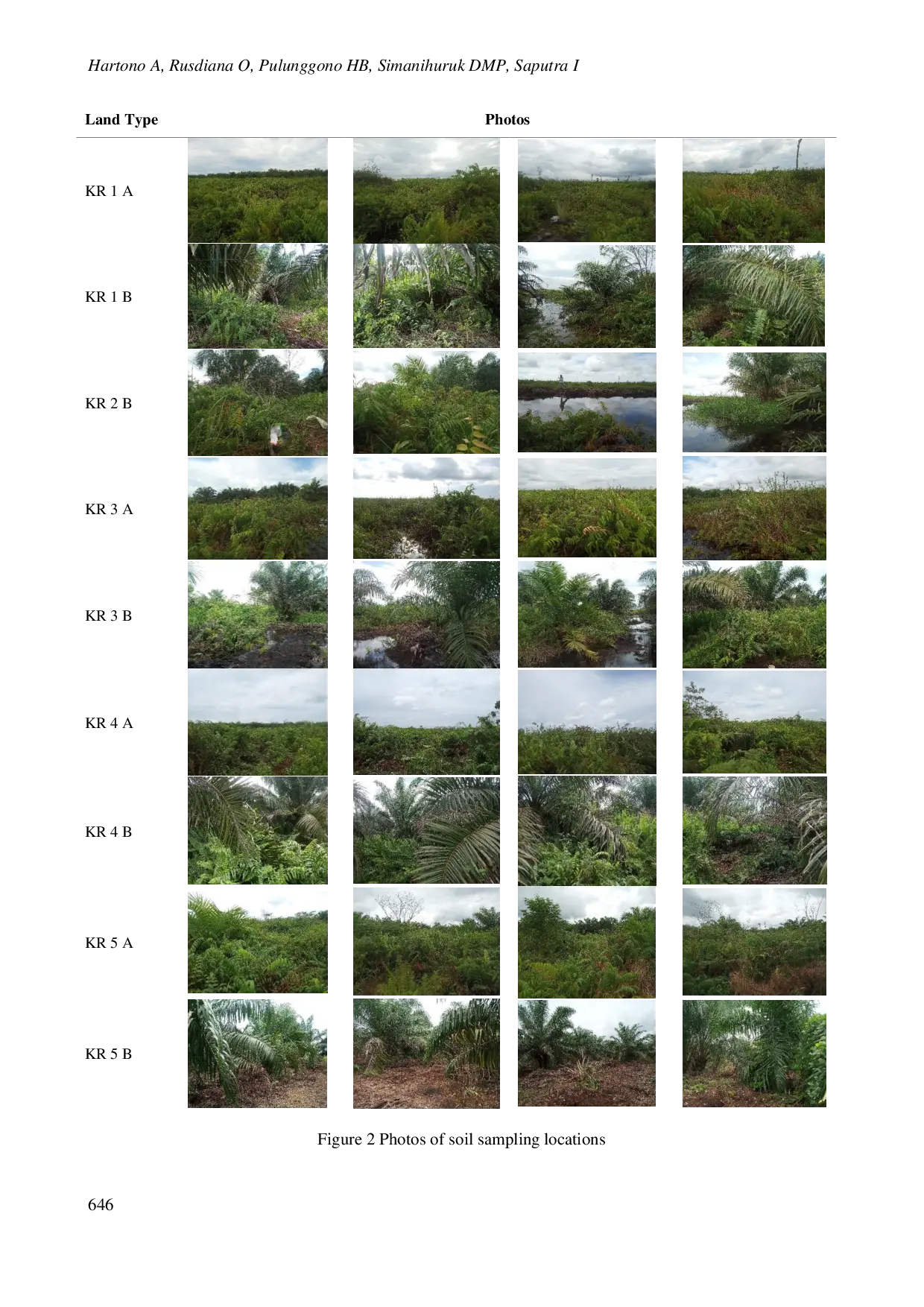 juris Changes in some soil chemical properties in peatland after two years of fire in Kubu Raya West Kalimantan Jurnal Pengelolaan Sumberdaya Alam dan Lingkungan Journal of Natural Resources and Environ