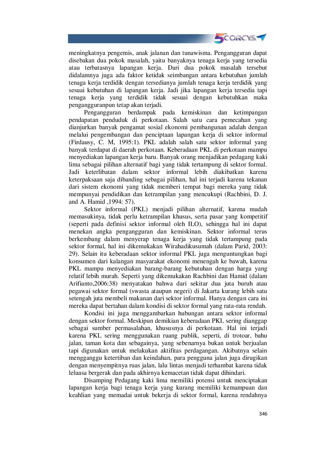 JURIS DinAUamika Kehidupan Ekonomi Komunitas Pedagang Kaki Lima PKL di Lingkungan Wisata Religi