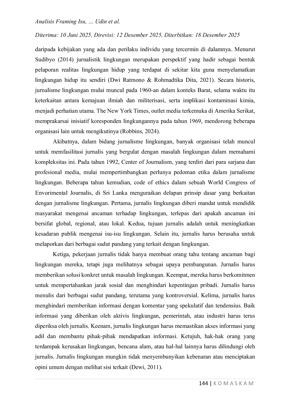 JURIS Analisis Framing Isu Lingkungan Pada Pemberitaan Media Lokal Rakyatmaluku Com