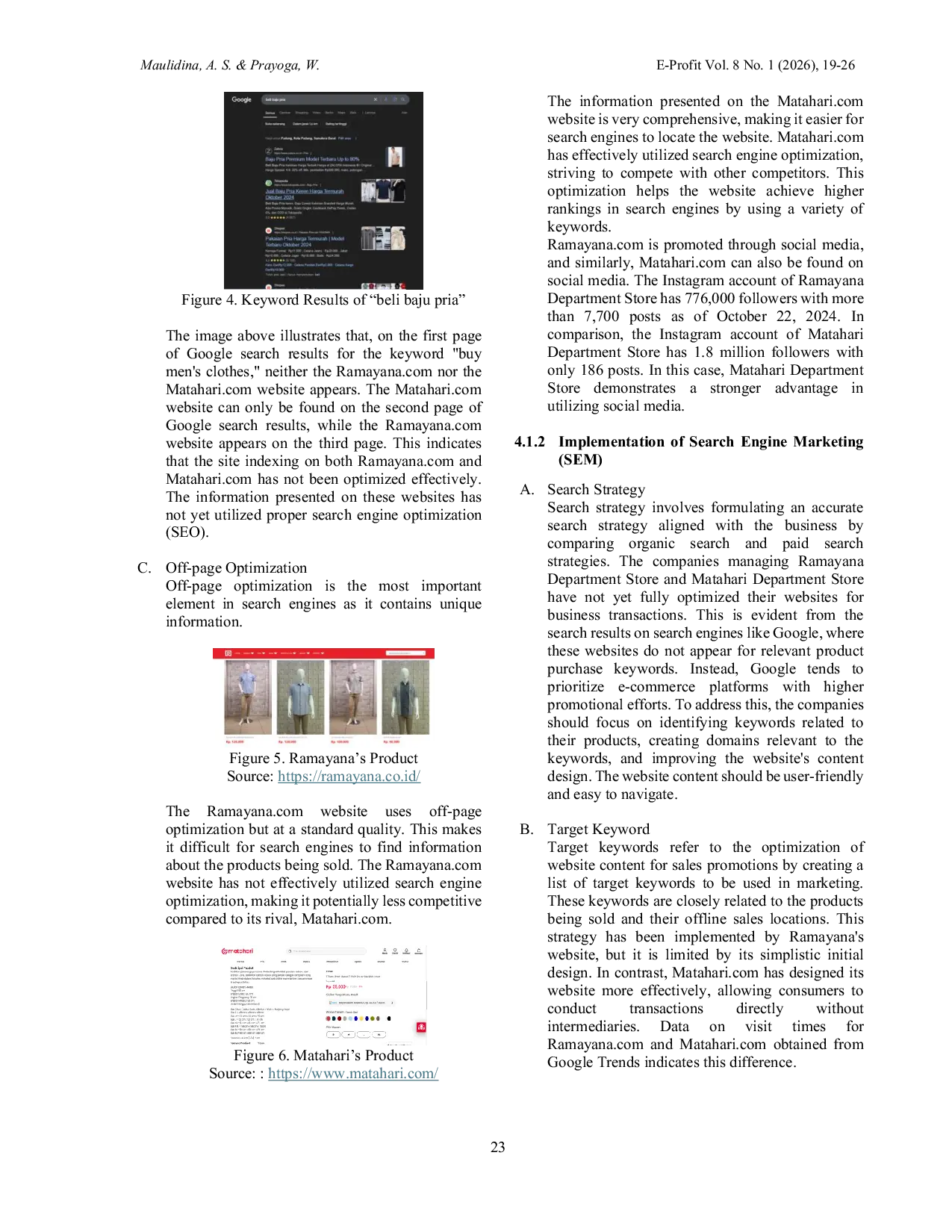 JURIS Leveraging SEO and SEM Strategies to Enhance Online Sales Performance