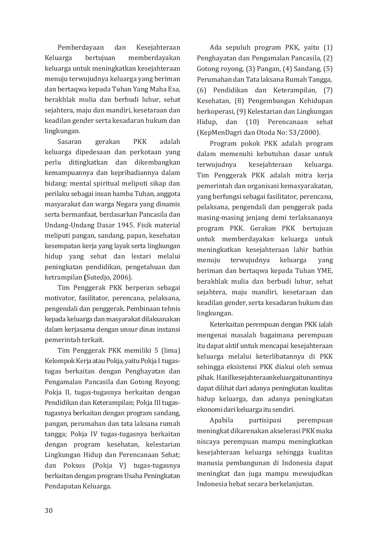 JURIS Peranan Organisasi Pemberdayaan Kesejahteraan Keluarga Dalam Pengembangan Industri Kerajinan Rumah Tangga Di Desa Tanah Putih Kecamatan Sape Kabupaten Bima