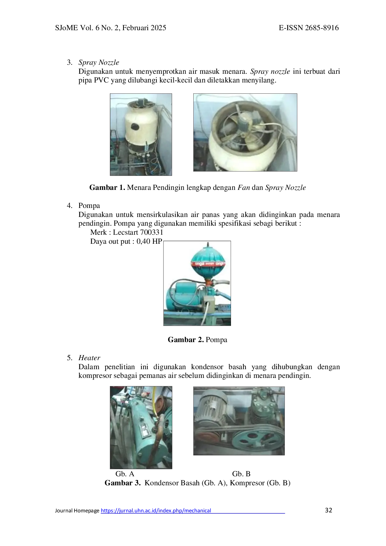 JURIS Analisa Pengaruh Perubahan dan Pengaturan L G Terhadap Range Approach dan Efektifitas Kinerja Menara Pendingin