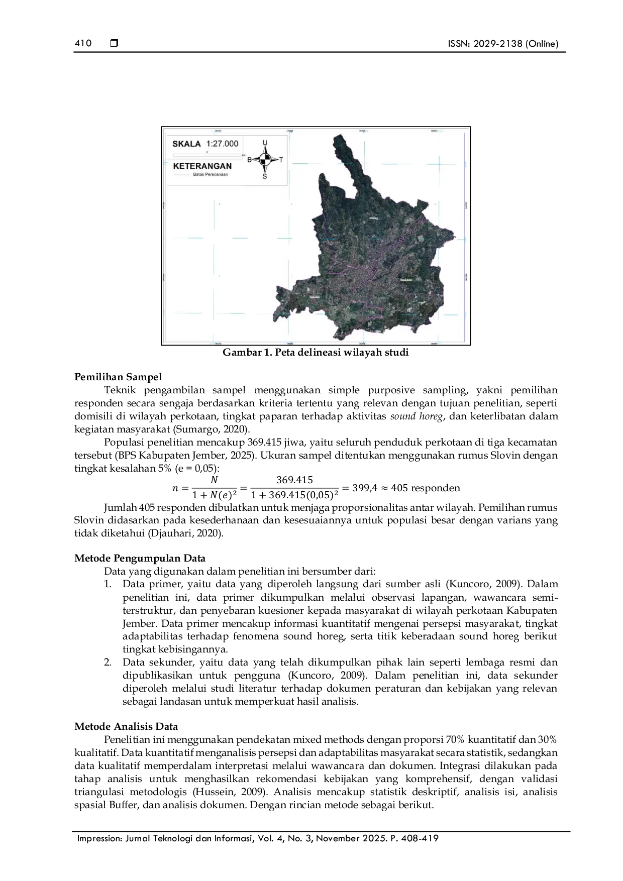 JURIS Regulasi Sound Horeg Rekomendasi Pengembangan Kebijakan Sound Horeg melalui Analisis Spasial dan Persepsi Masyarakat terhadap Tingkat Adaptabilitas pada Wilayah Perkotaan Kabupaten Jember
