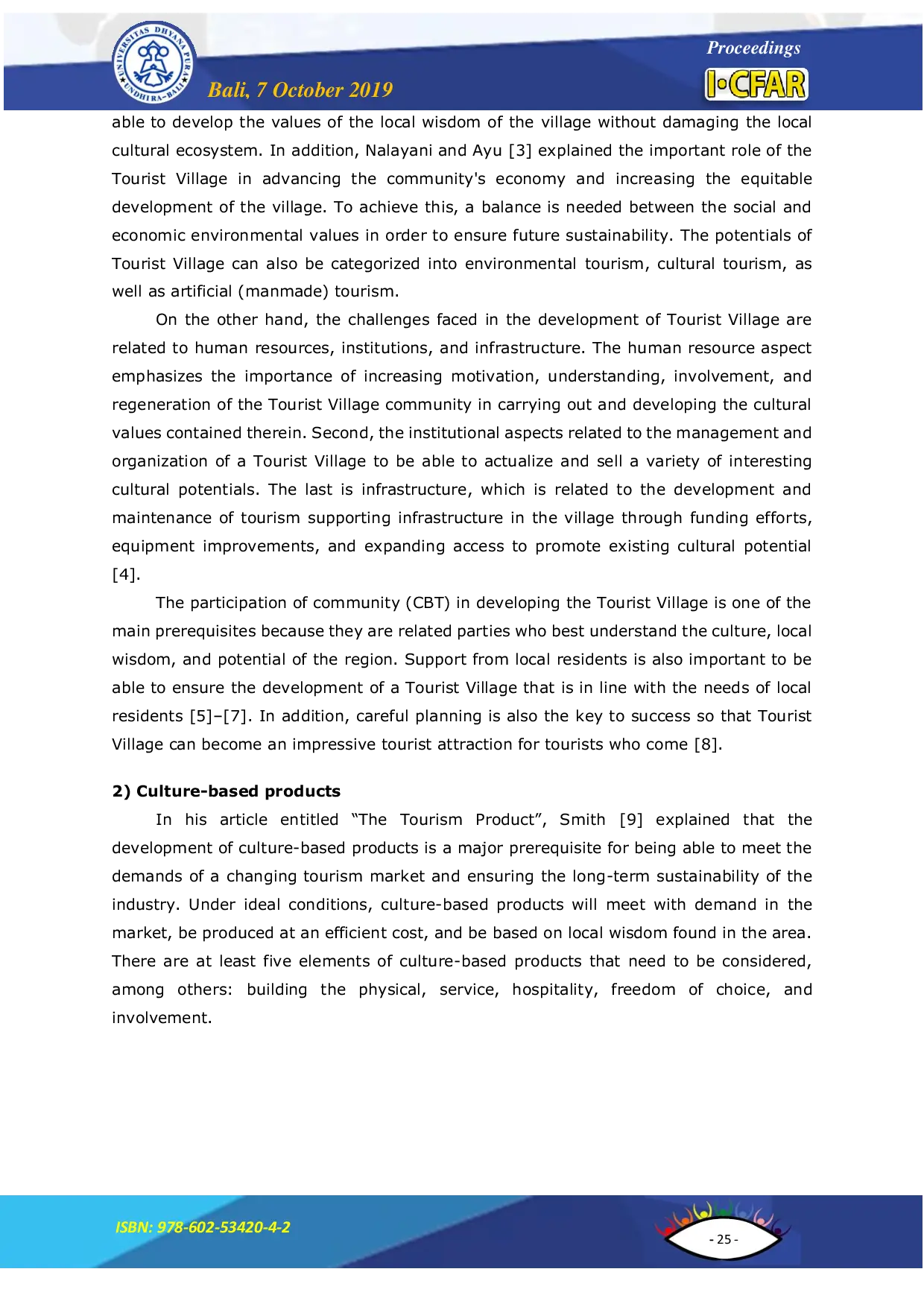 JURIS Toward a Tourist Village Lessons Learned from Dusun Gunung Malang