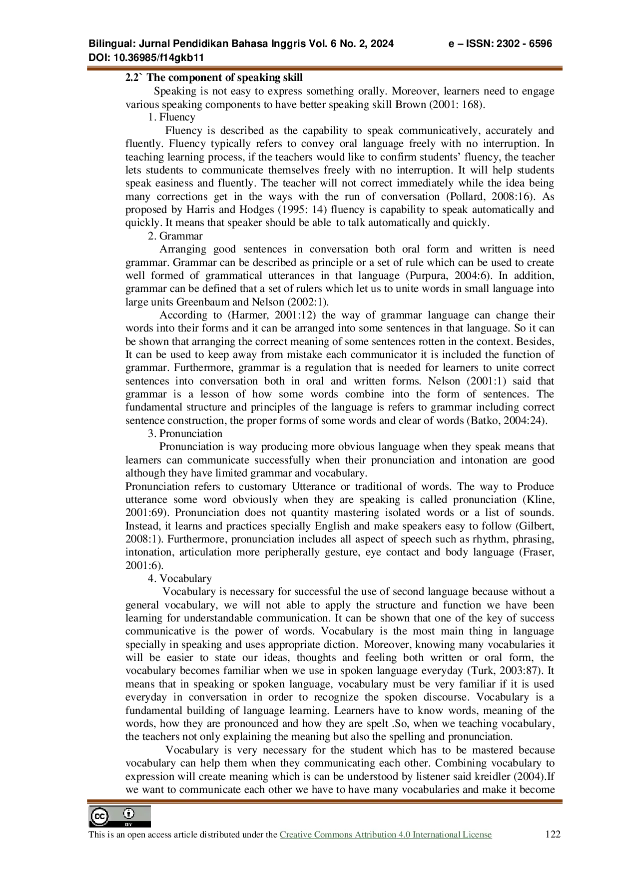 JURIS The Use Of Guessing Game To Improve Students Speaking Skill Grade VIII At SMP NEGERI 12 Pematang Siantar