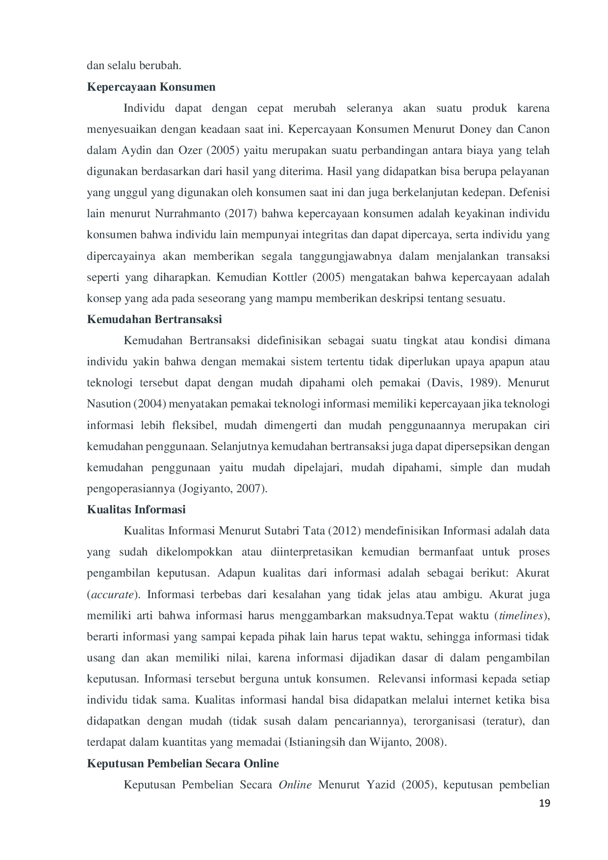 JURIS Paskalis Dakhi ANALISIS FAKTOR FAKTOR YANG MEMPENGARUHI KEPUTUSAN PEMBELIAN SECARA ONLINE PENELITIAN PADA MAHASISWA STIE NIAS SELATAN KABUPATEN NIAS SELATAN