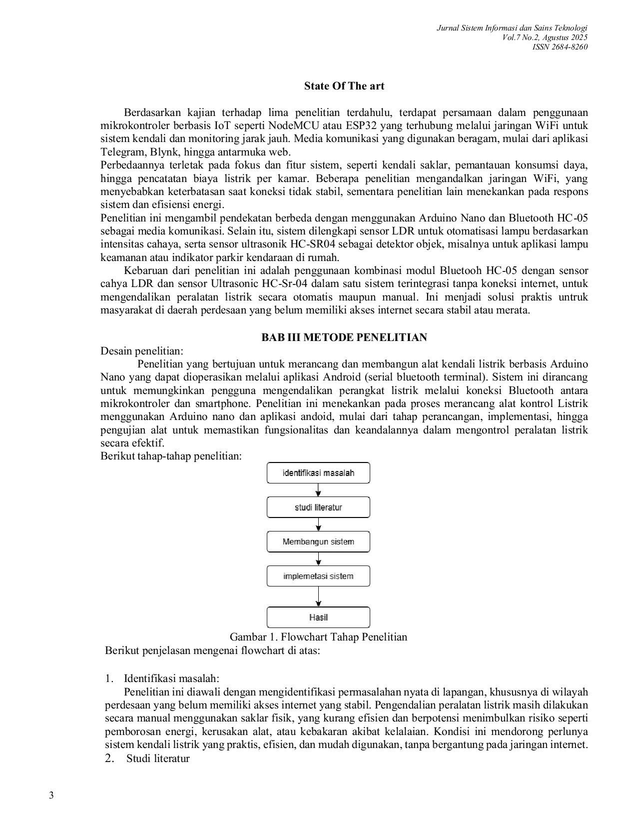 JURIS Sistem Pengendali Listrik Menggunakan Arduino Nano dan Aplikasi Android