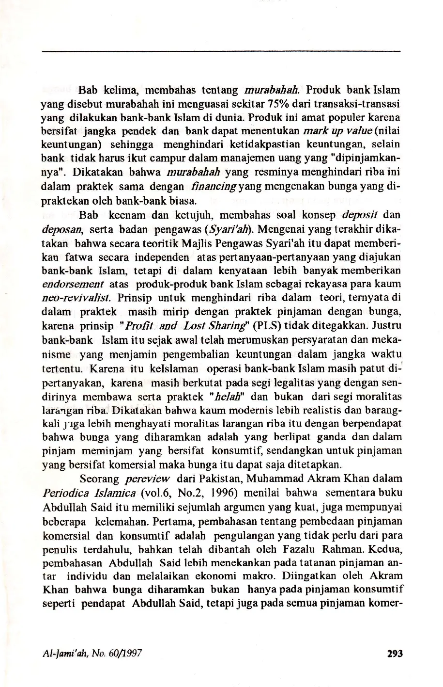 JURIS Islamic Banking and Interest A Study of Prohibition of Riba and its Contemporary Interpretation