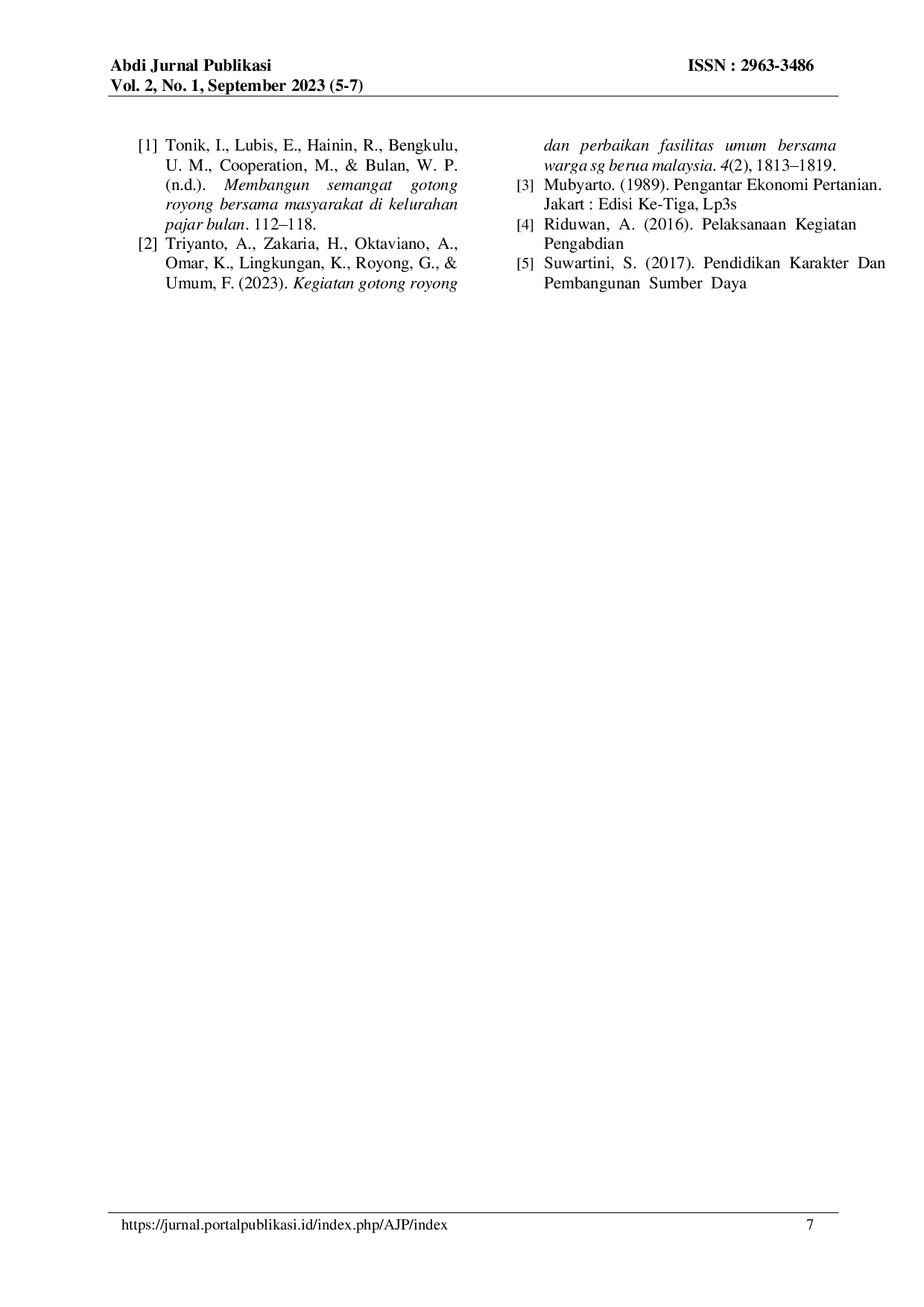 juris Partisipasi Mahasiswa Pengabdian Kepada Masyarakat PKM Dalam Kegiatan Gotong Royong Di Lingkungan Masyarakat Di Desa Mbinanga