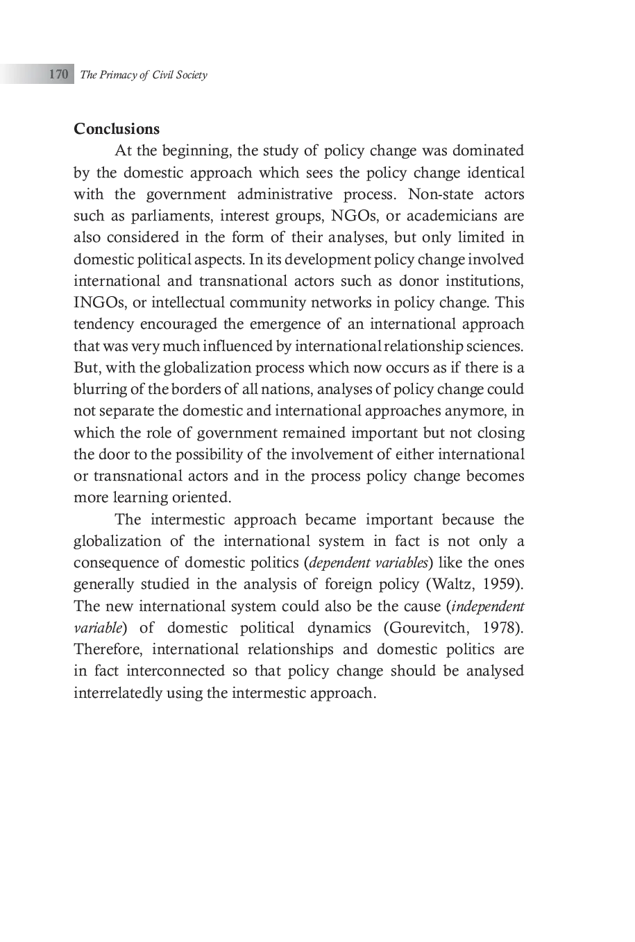 JURIS Intermestic Approach A Methodological Alternative in Studying Policy Change