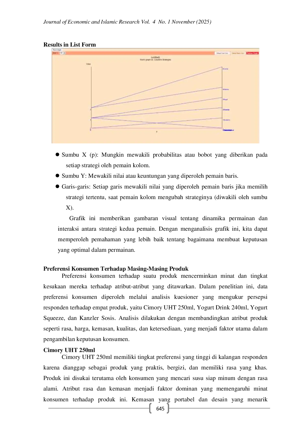 JURIS Analisis Perbedaan Preferensi Konsumen terhadap Produk Olahan Susu dan Daging