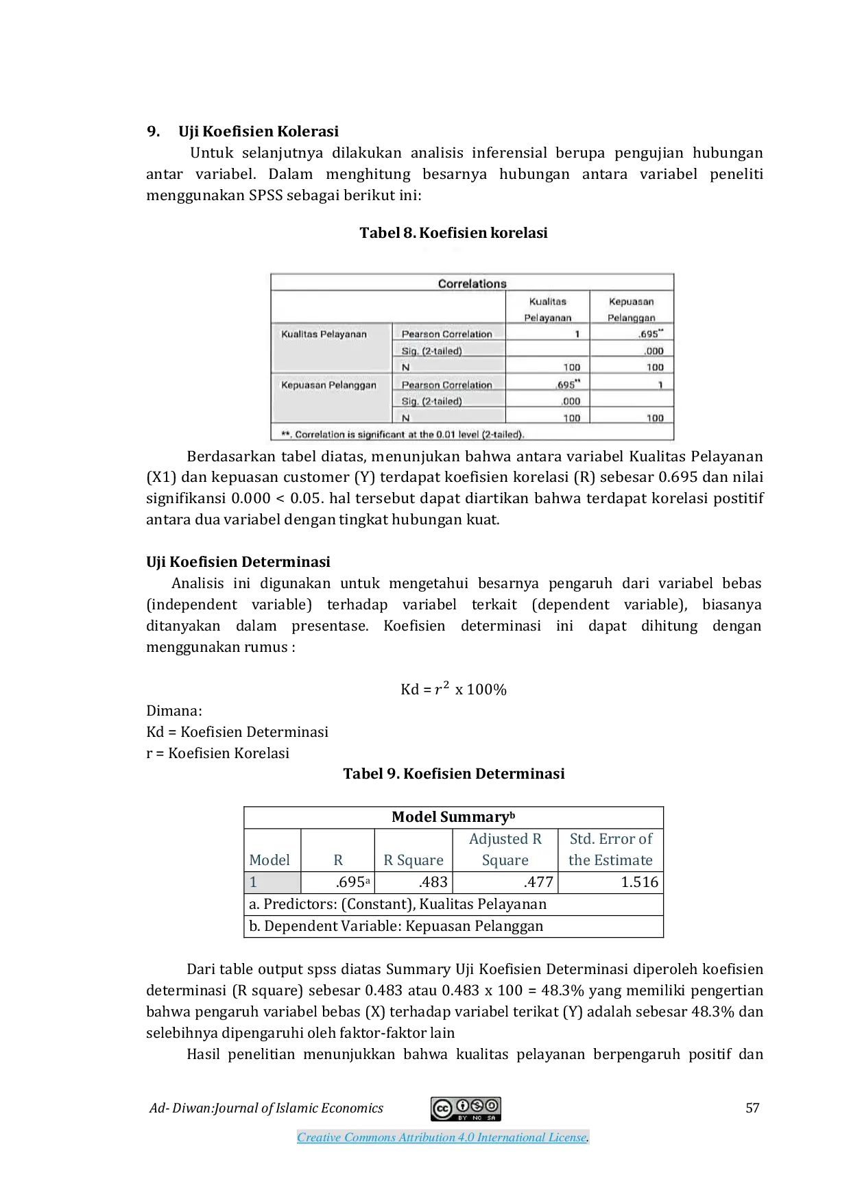 JURIS PENGARUH KUALITAS PELAYANAN TERHADAP KEPUASAN CUSTOMER GEN Z PADA COFFE SHOP POINT COFFE BANDAR LAMPUNG