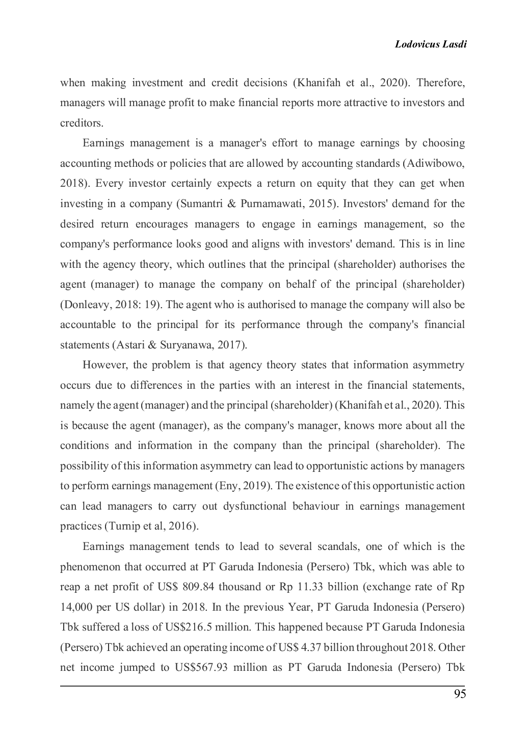 JURIS Do Personal Benefits Professional Commitment and Ethical Orientation Influence Earnings Management