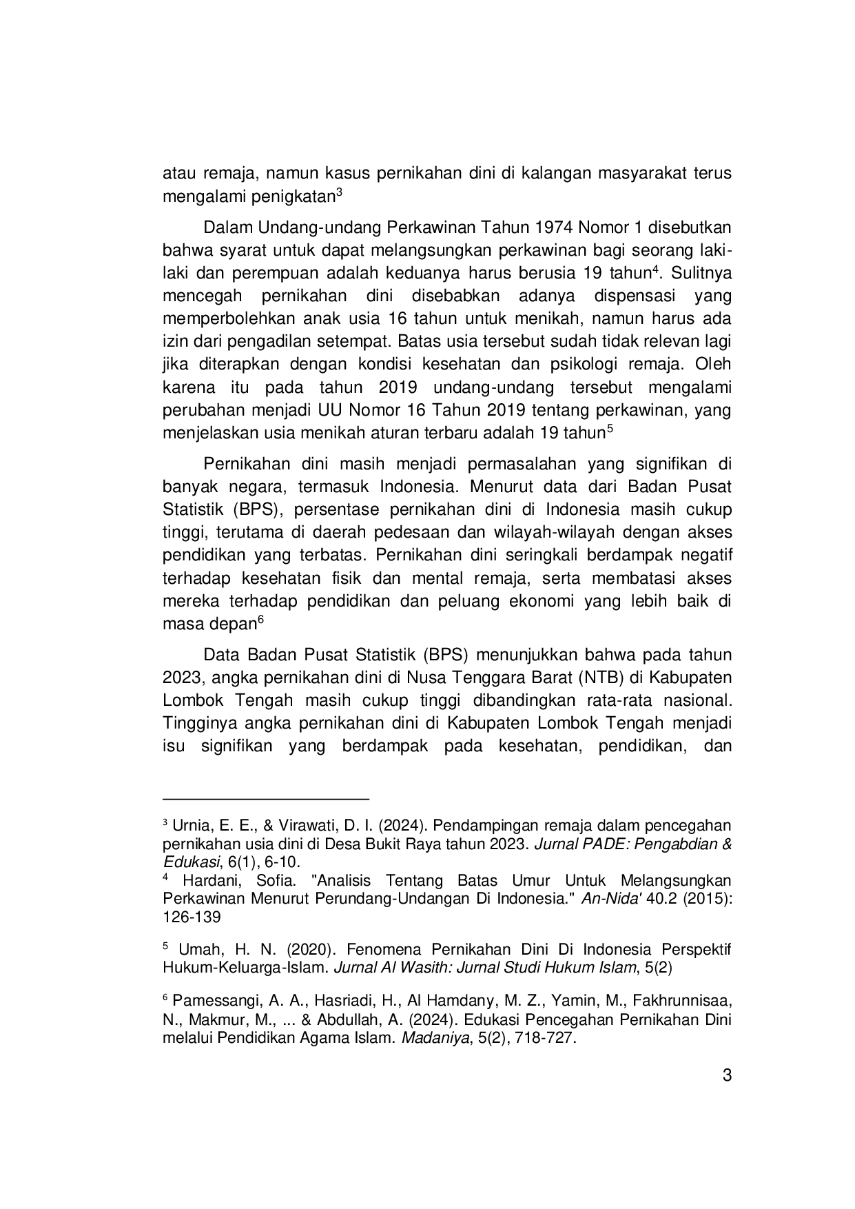 JURIS Pelatihan dan Pendampingan Literasi Pencegahan Pernikahan Usia Dini