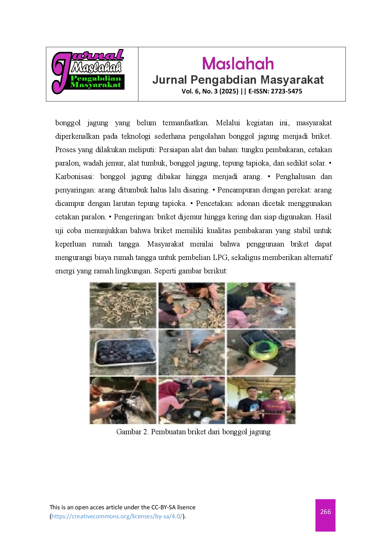 juris Penguatan UMKM Desa Pesisir melalui Legalitas Usaha Teknologi Digital dan Inovasi Briket Limbah Jagung