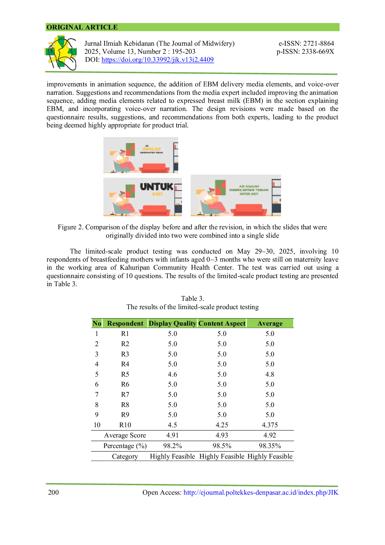 JURIS Development of Animated Video MAPS as Expressed Breast Milk Management Education to Increase Exclusive Breast Milk Coverage