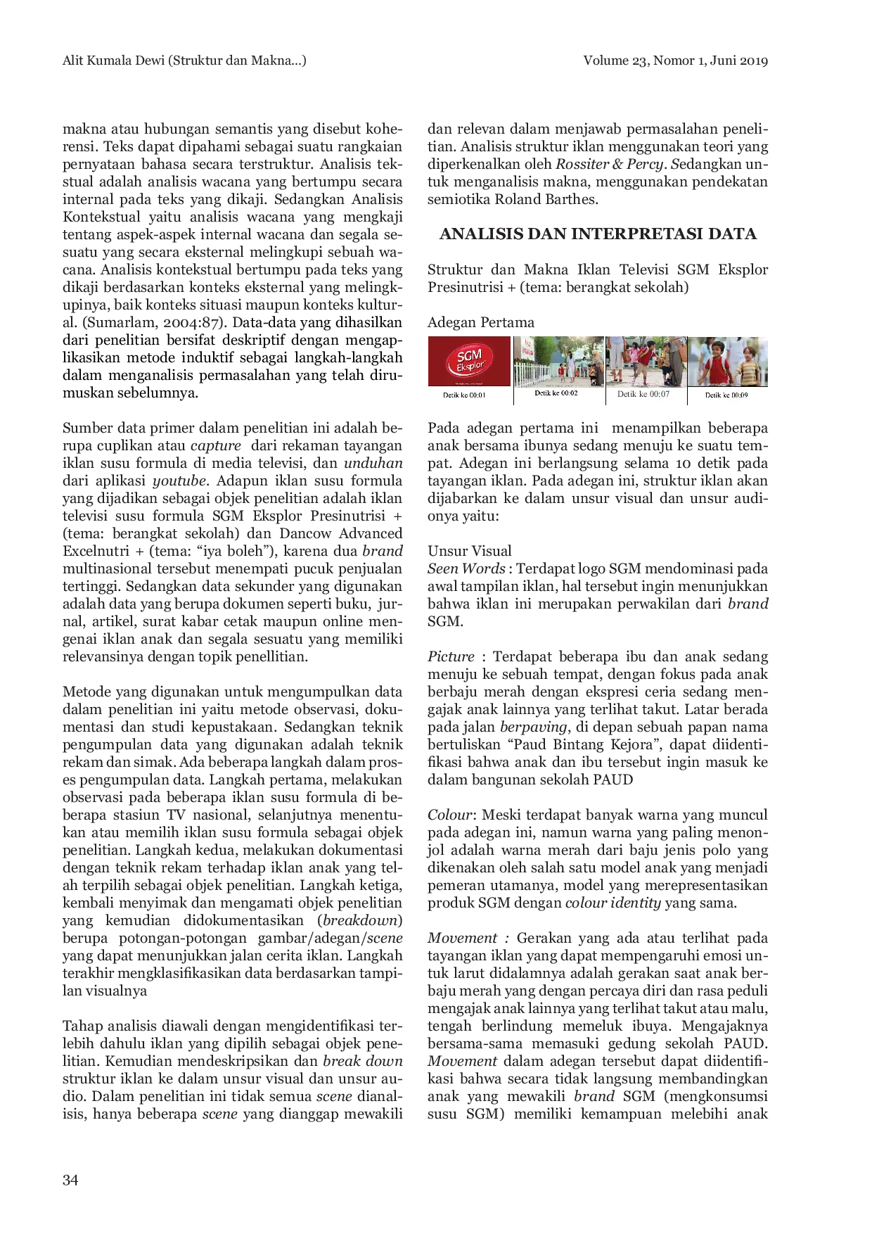 JURIS Struktur dan Makna Iklan Susu Formula di Media Televisi