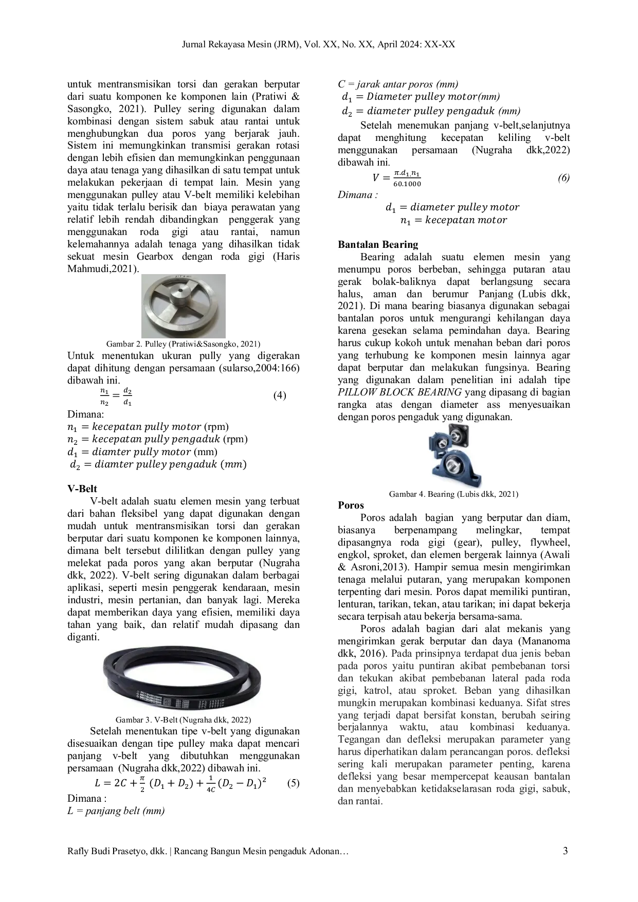 JURIS Inovasi Mesin Pengaduk Adonan Bolu Menggunakan Motor Listrik HP