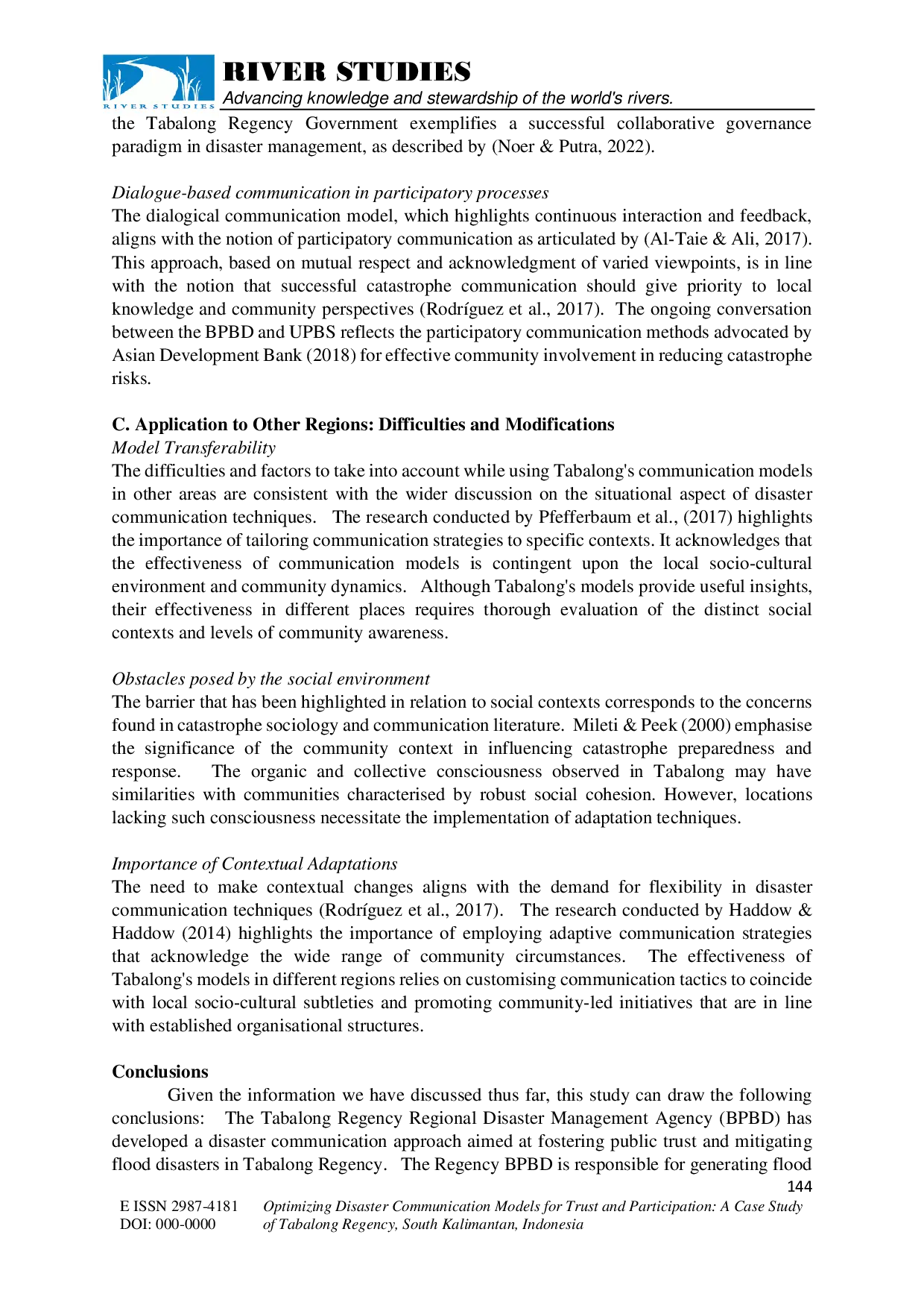JURIS Optimizing Disaster Communication Models for Trust and Participation