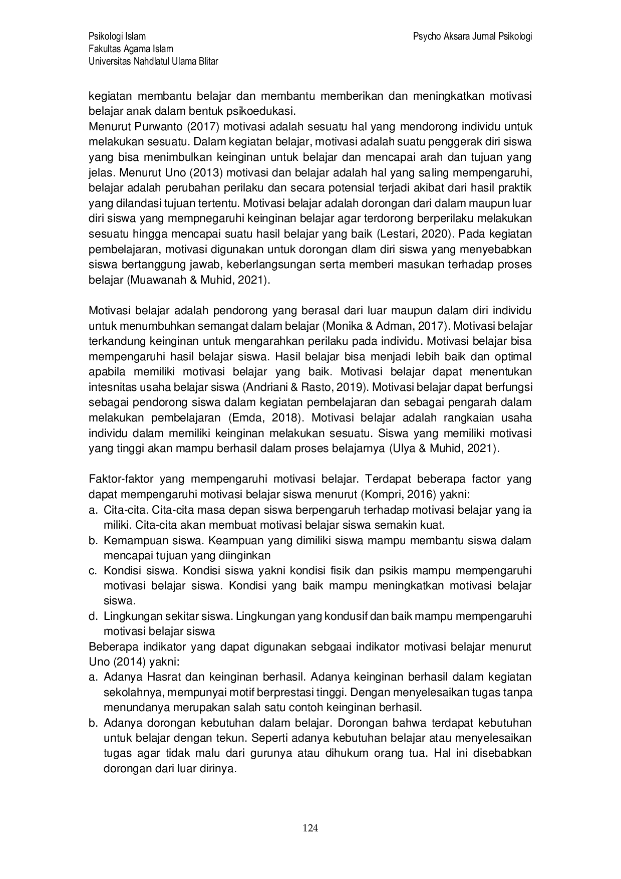 JURIS Meningkatkan Motivasi Belajar Siswa di Kelurahan Gunung Anyar Surabaya Melalui Program Pengabdian Masyarakat