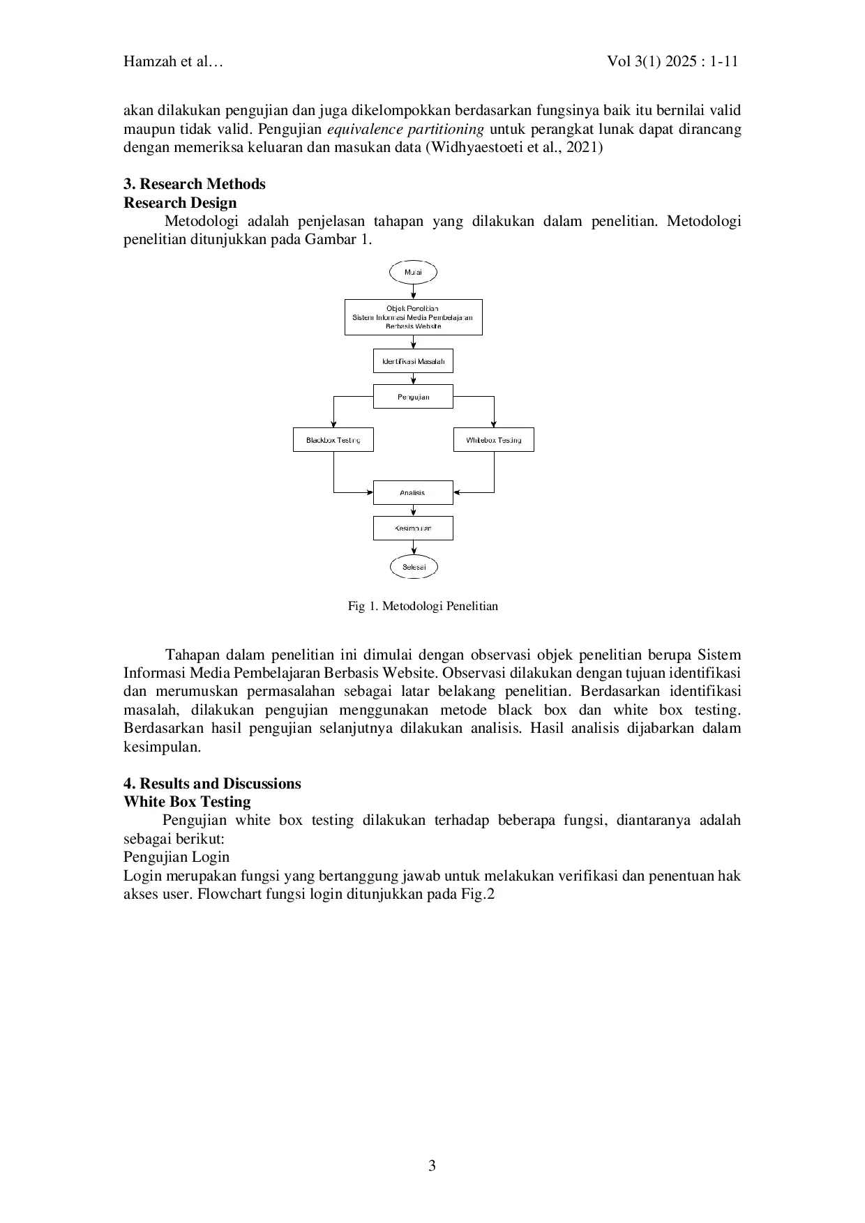 JURIS Testing of Web Based Learning Media Information Systems with White Box and Black Box Testing
