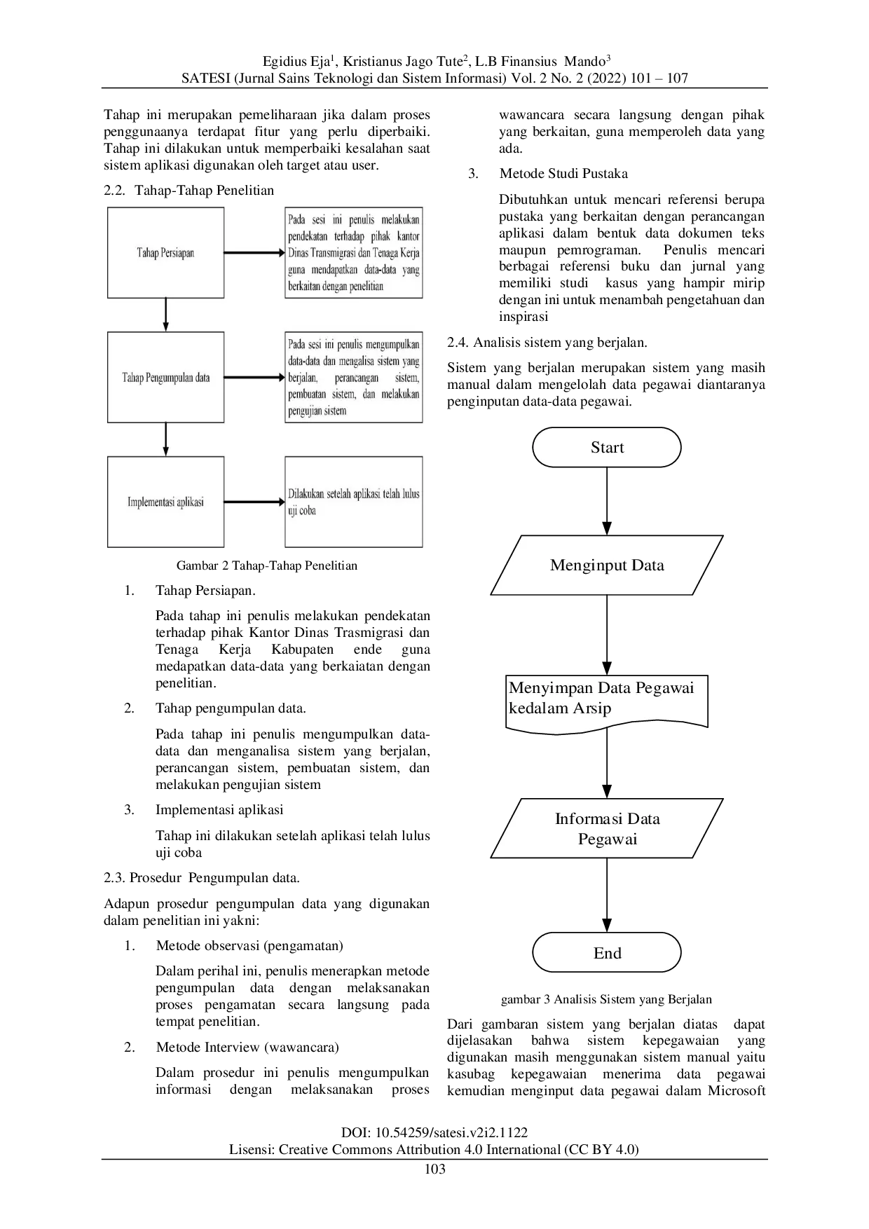 JURIS Sistem Informasi Kepegawaian pada Kantor Dinas Transmigrasi dan Tenaga Kerja Kabupaten Ende Berbasis Web