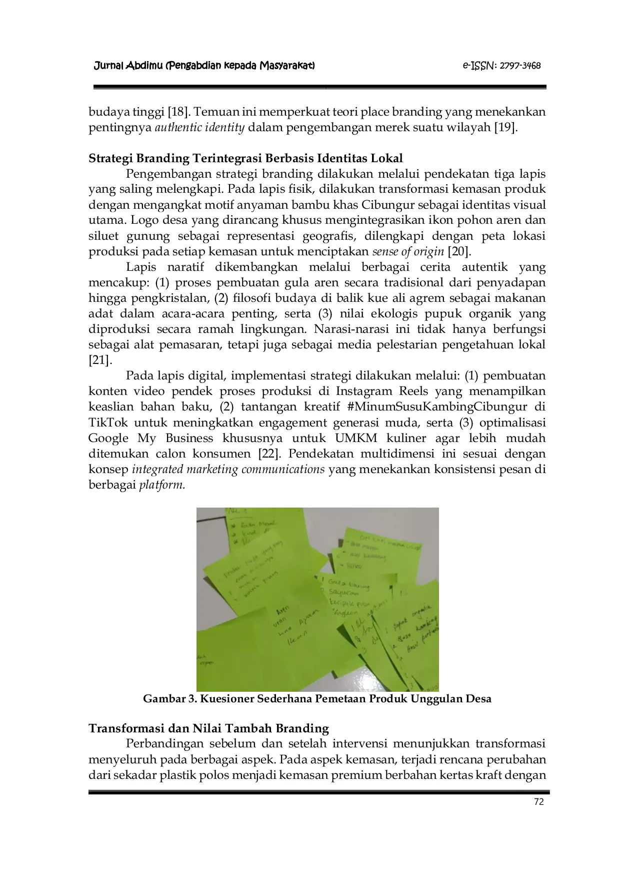 JURIS Optimasi Identitas dan Branding Produk Unggulan melalui Inovasi Teknologi Digital di Desa Cibungur Sumedang