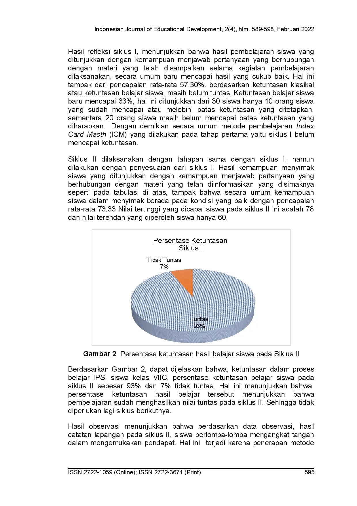 juris Penerapan metode index card macth INDEX CARD MATCH untuk meningkatkan keaktifan dan hasil belajar siswa