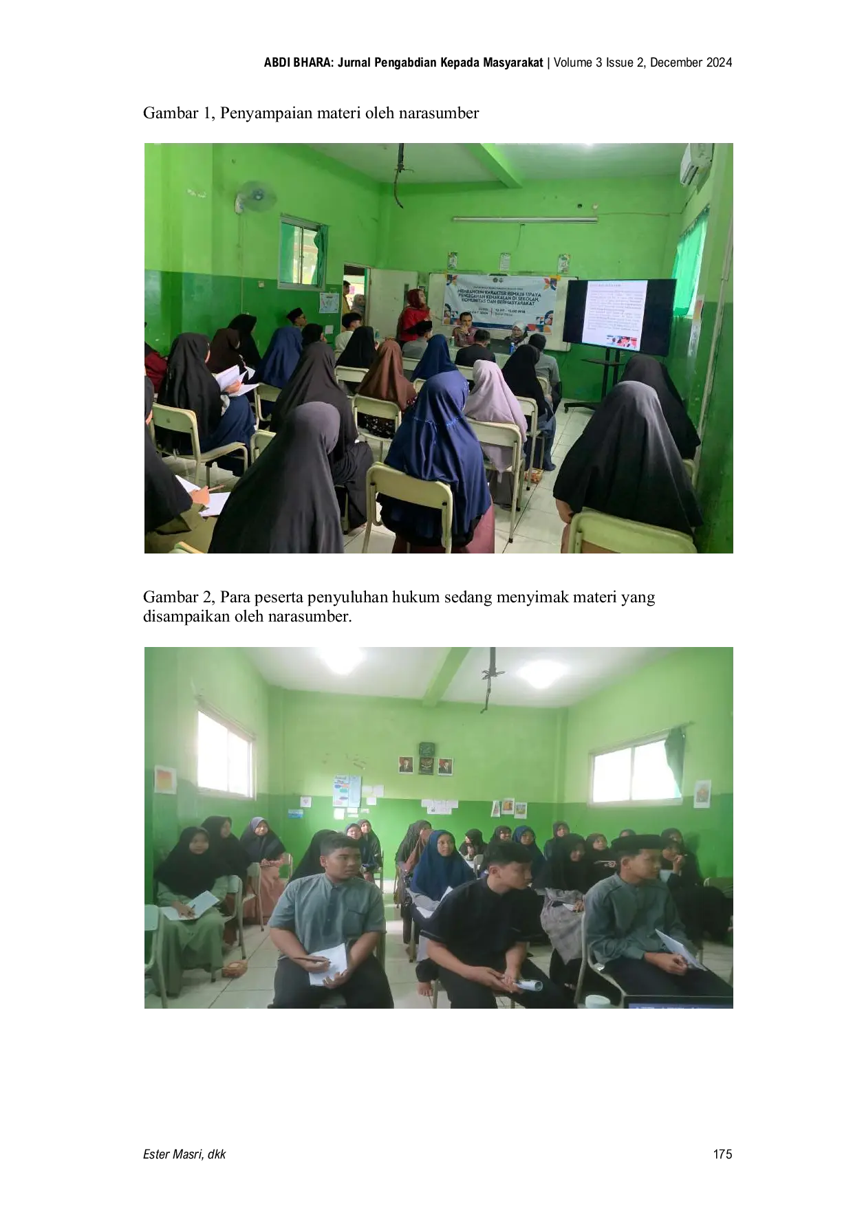 JURIS Membangun Karakter Remaja Upaya Pencegahan Kenakalan Di Sekolah Komunitas dan Bermasyarakat