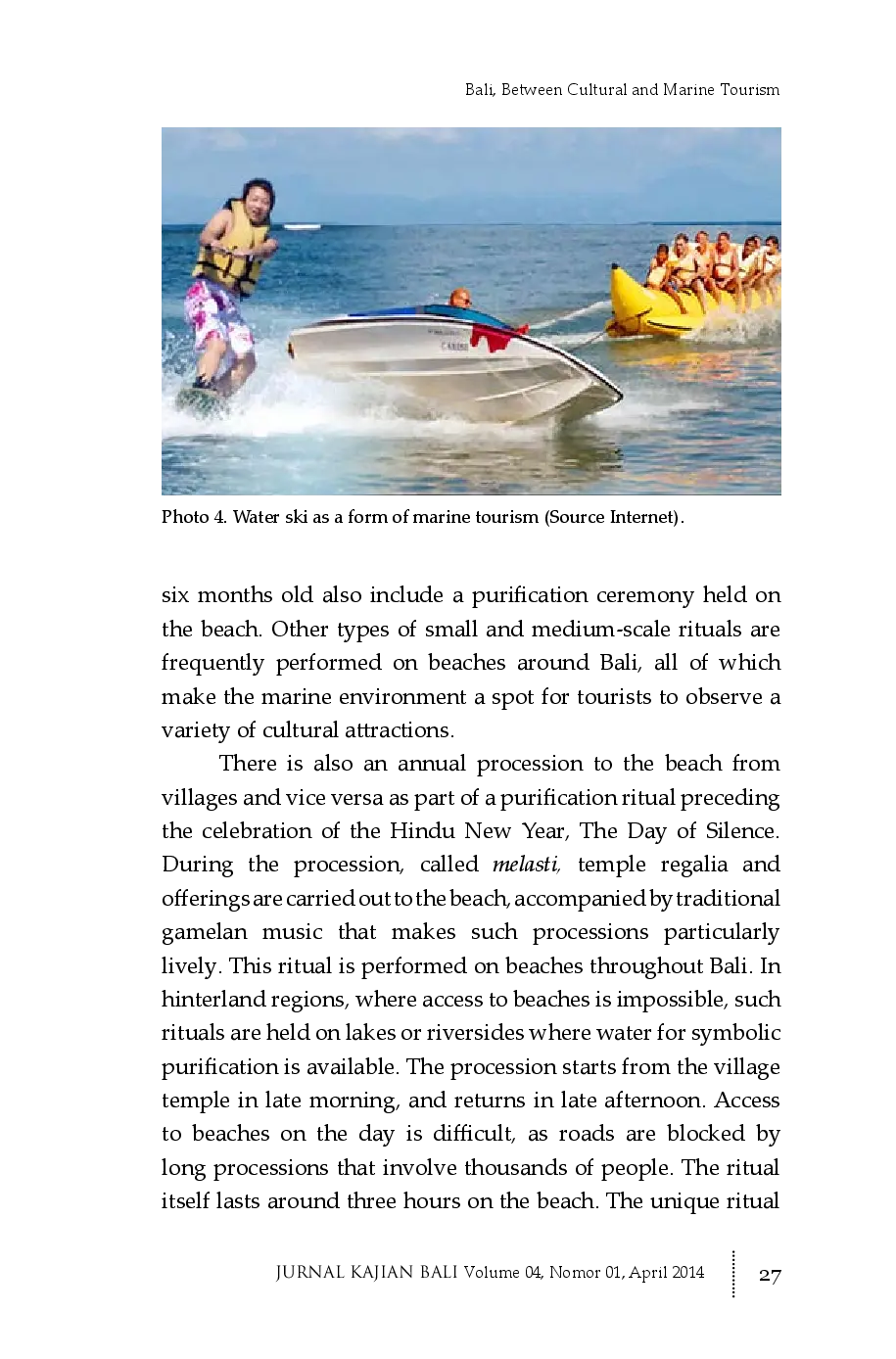 juris Bali Between Cultural and Marine Tourism