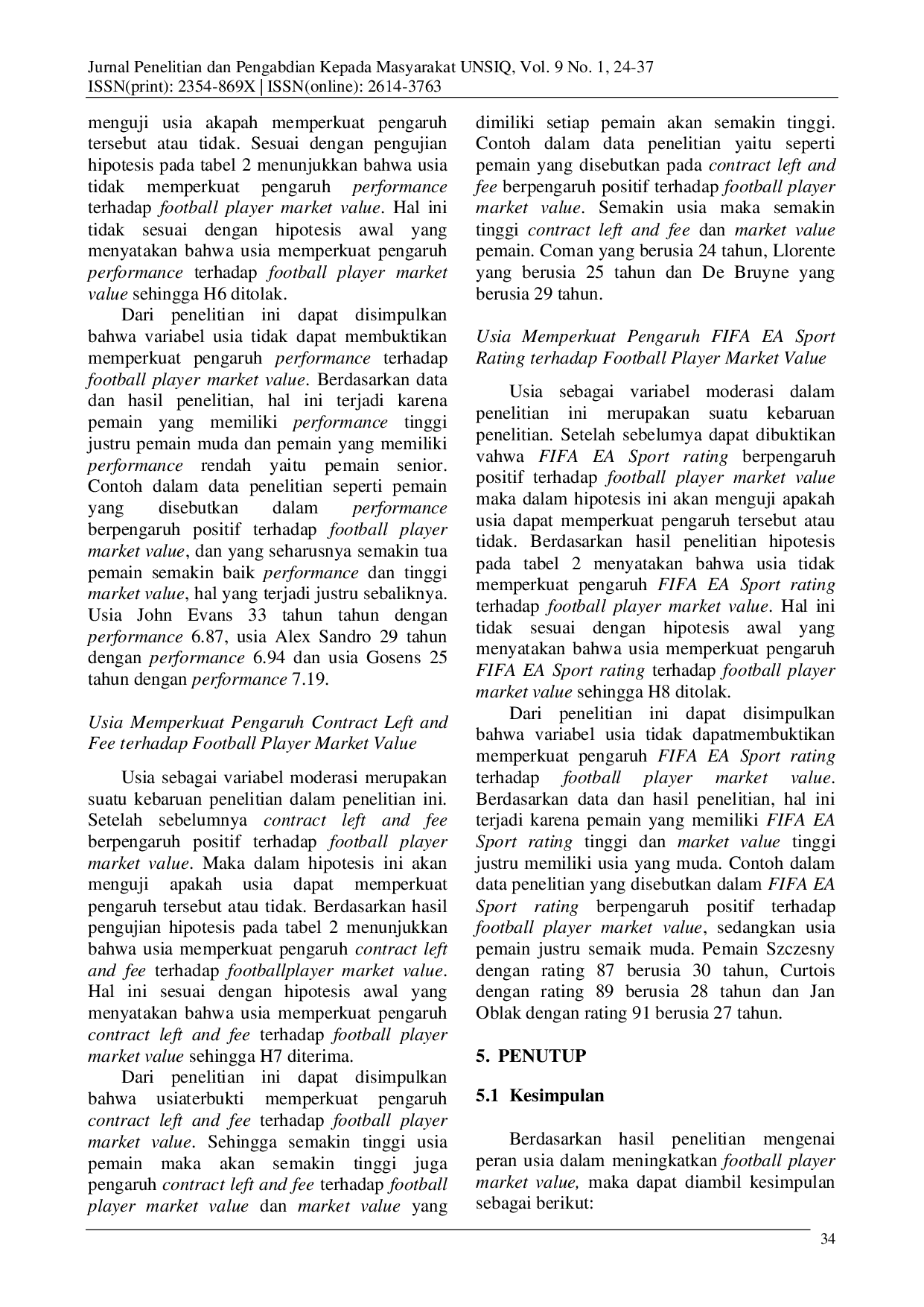 juris Football Player Market Value Apakah Usia Pemain Berperan Dalam Penentuan Harga Pasar