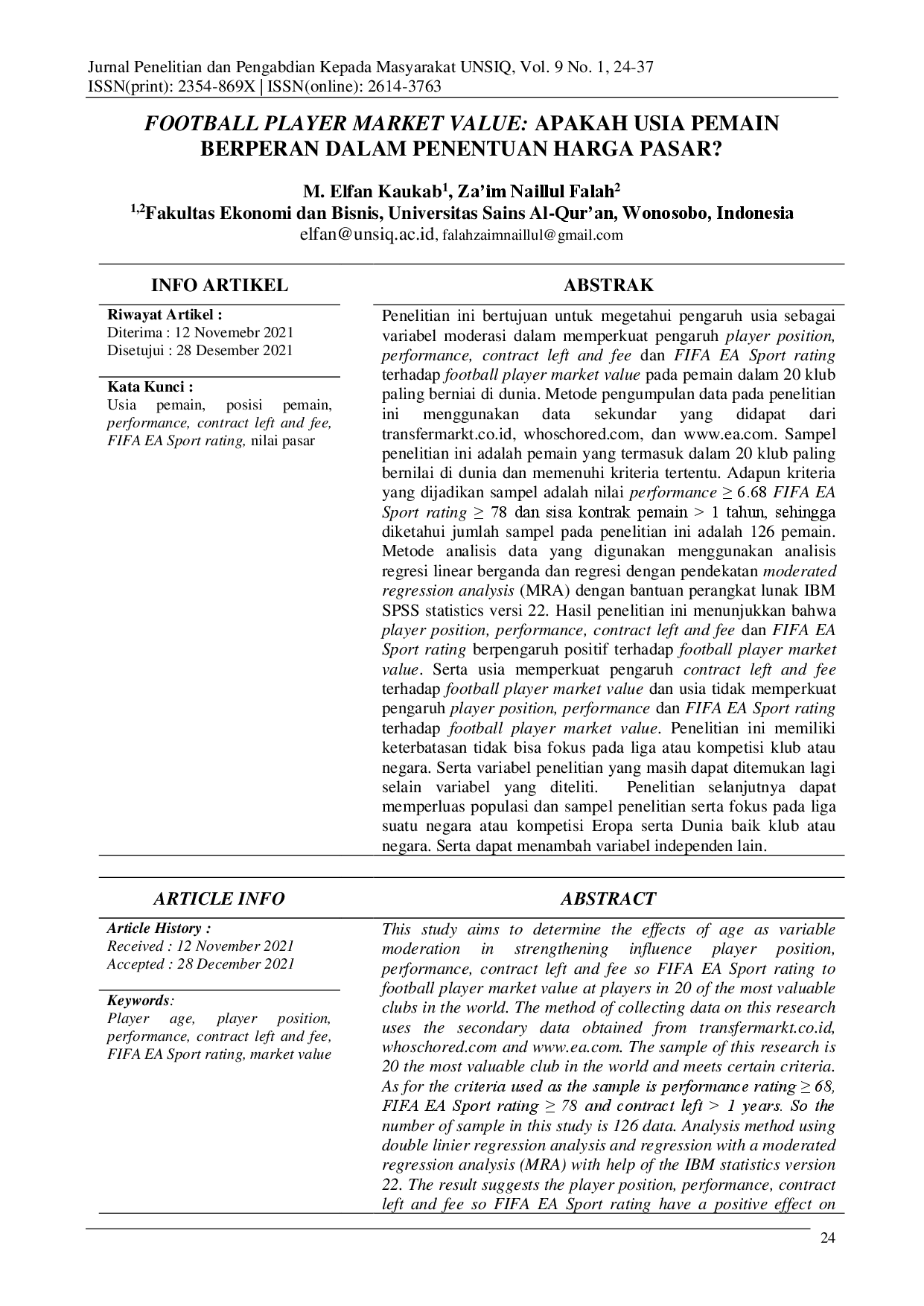 juris Football Player Market Value Apakah Usia Pemain Berperan Dalam Penentuan Harga Pasar