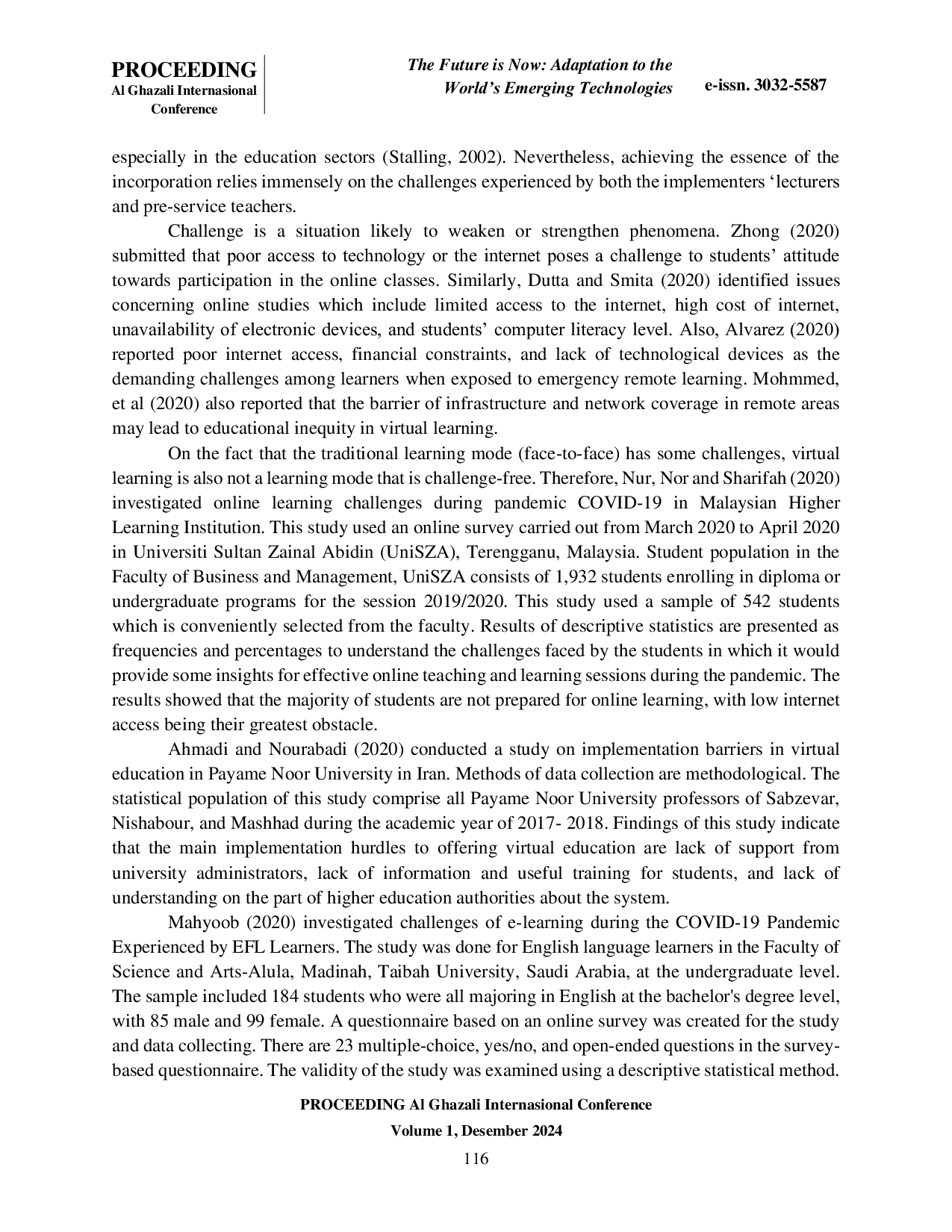 JURIS Challenges of Virtual Learning Among Primary School Pre Service Teachers in Kwara State