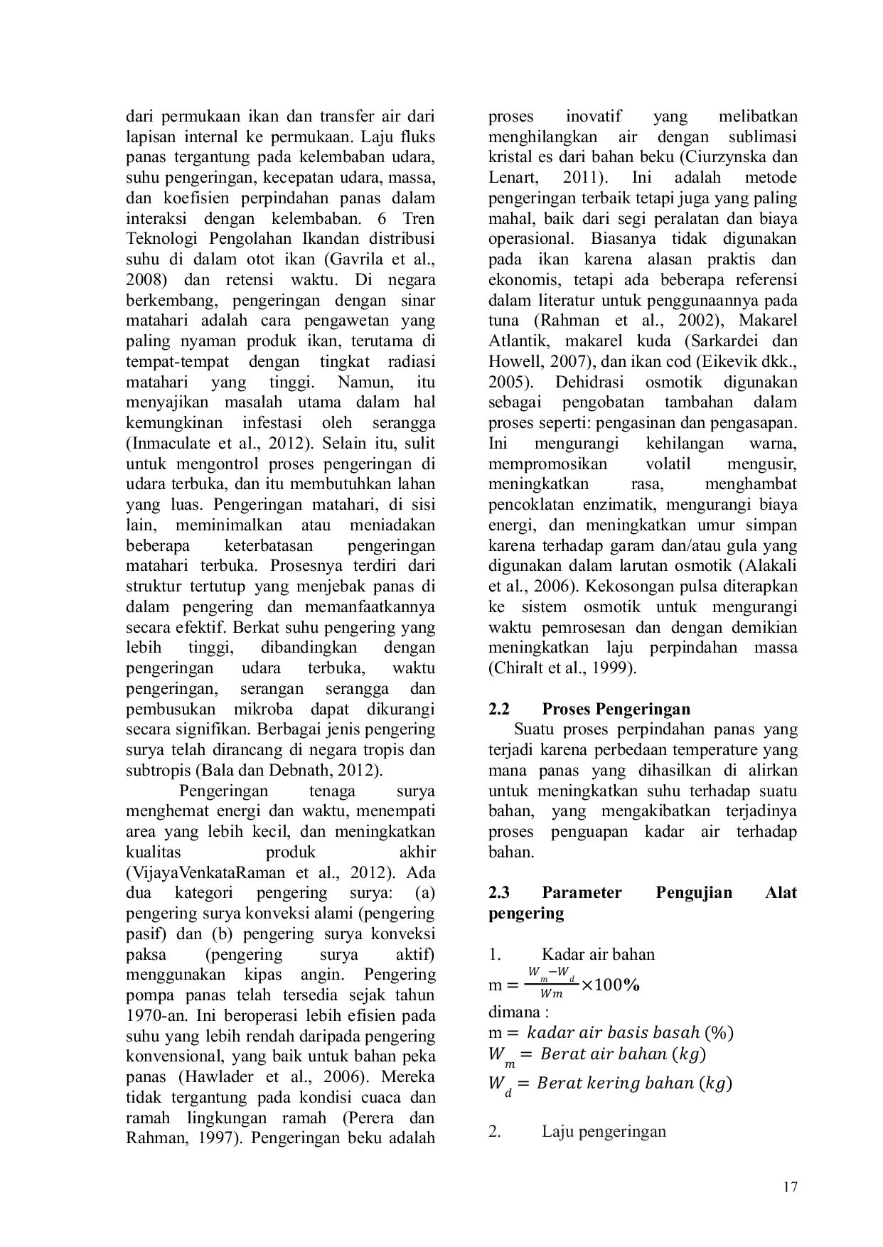 JURIS Analisis Pengeringan Ikan Teri Menggunakan Alat Pengering Sederhana