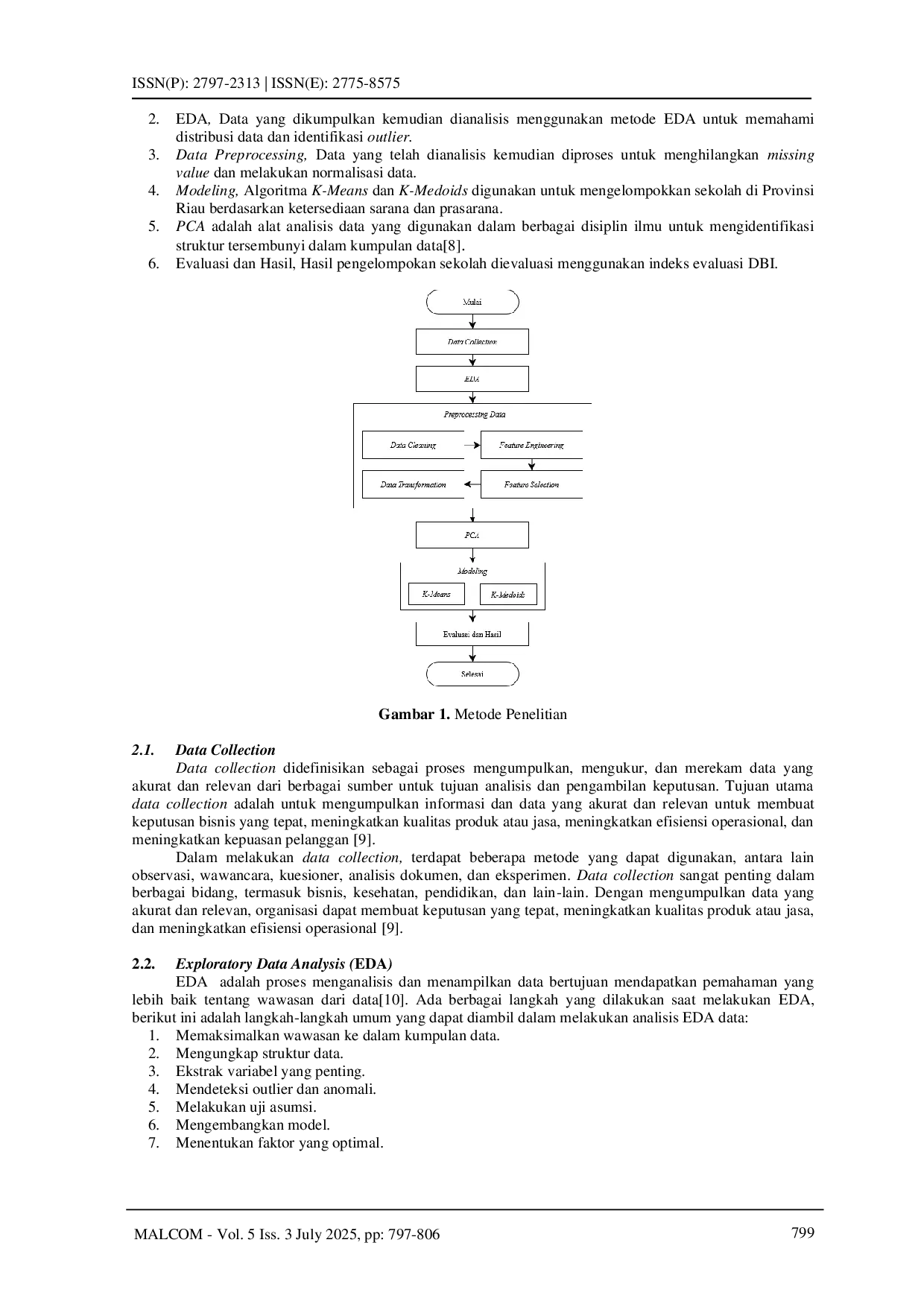 juris Perbandingan Kinerja Algoritma Clustering K Means dan K Medoids dalam Pengelompokan Sekolah di Provinsi Riau Berdasarkan Ketersediaan Sarana dan Prasarana