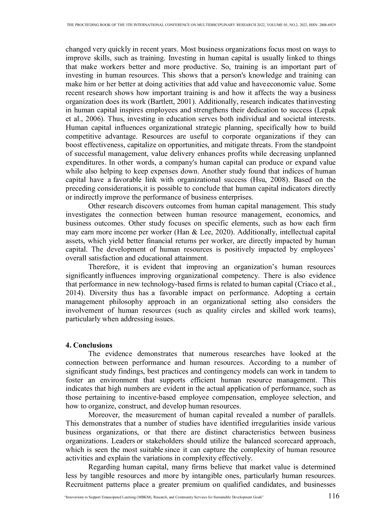 JURIS Human Capital and How It Affects the Performance of an Organization