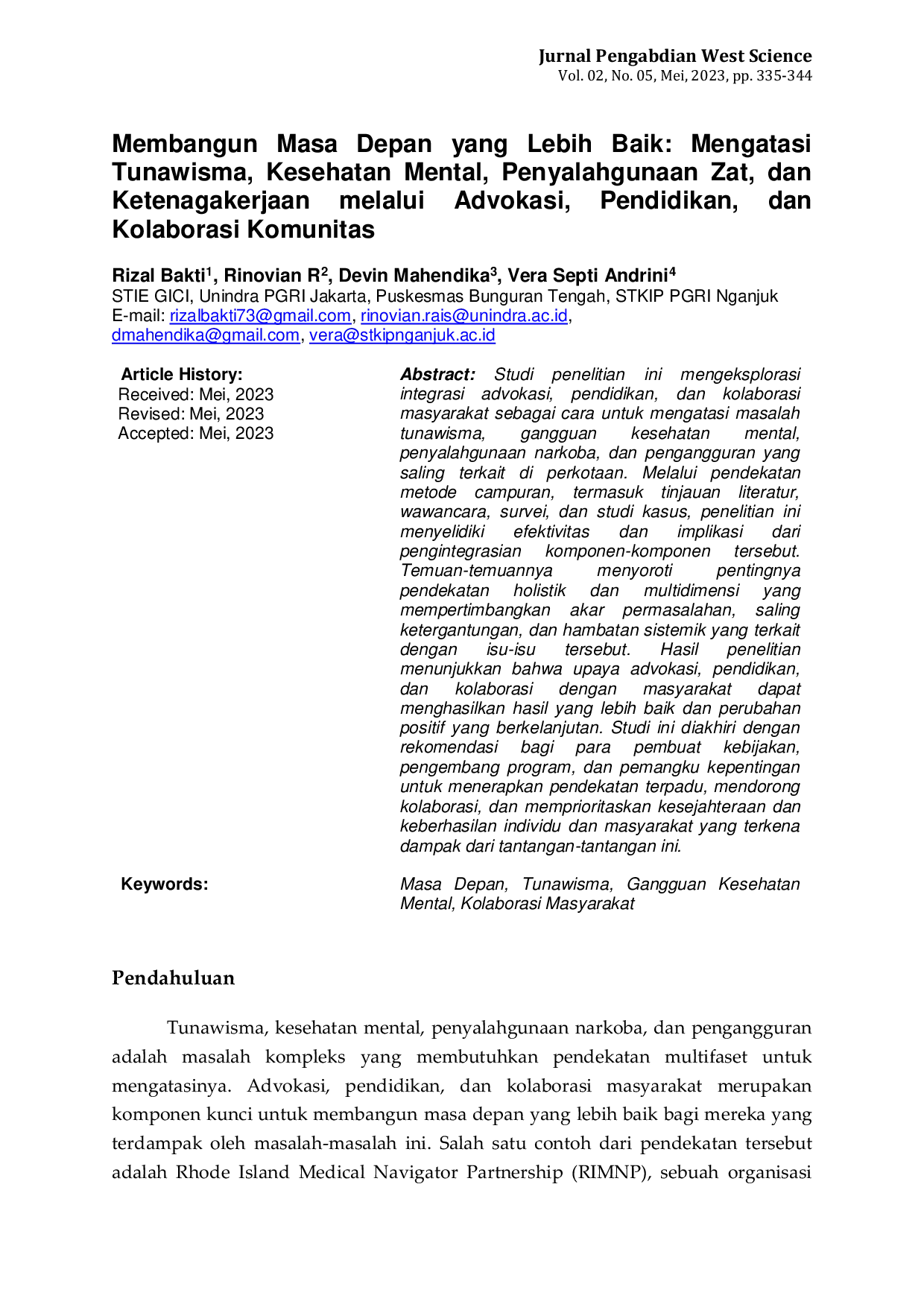 JURIS Membangun Masa Depan yang Lebih Baik Mengatasi Tunawisma Kesehatan Mental Penyalahgunaan Zat dan Ketenagakerjaan melalui Advokasi Pendidikan dan Kolaborasi Komunitas