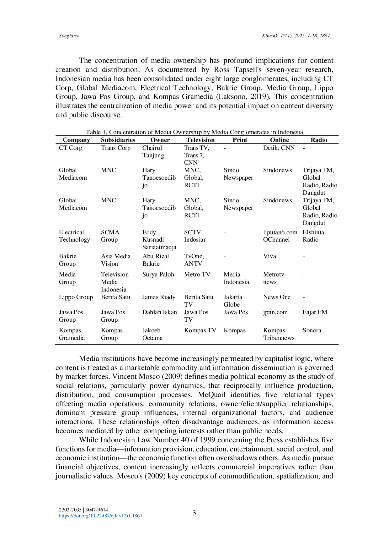 JURIS Ekonomi Politik Komodifikasi Media Digital Influencer Anak di YouTube