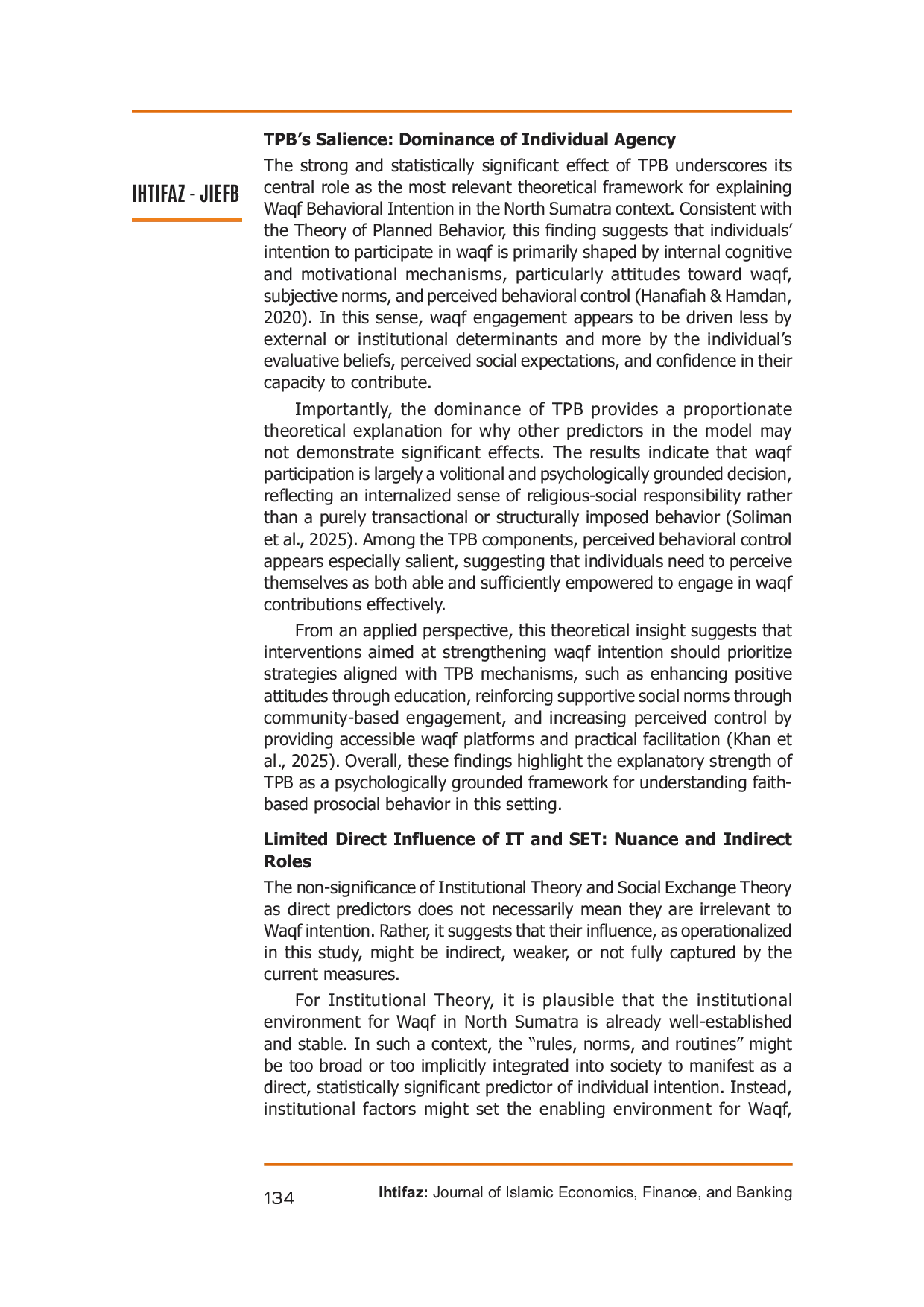 JURIS Revisiting Waqf Intention Prediction in Sumatera Utara