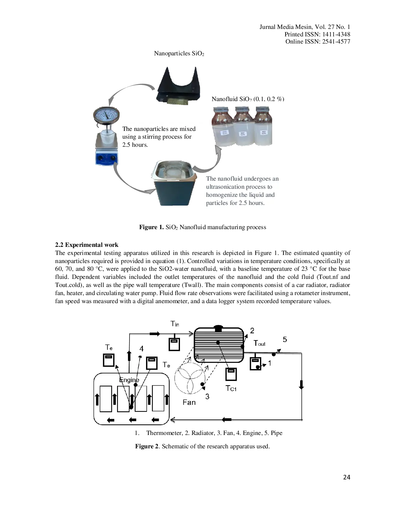 JURIS Enhancement of Heat Transfer Performance of Flat Vertical Tube Using SiO2 Water Nanofluids