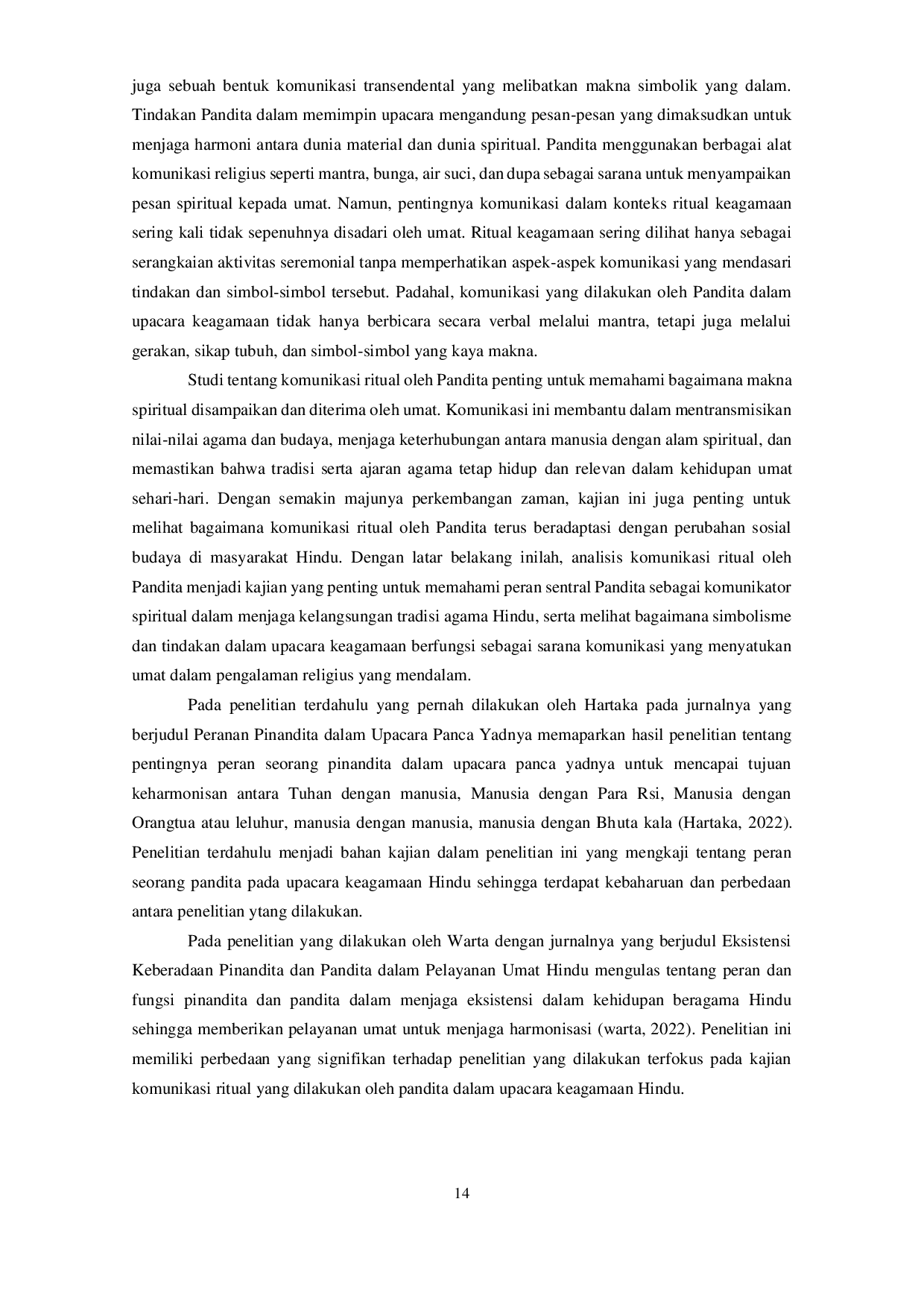 JURIS Komunikasi Ritual Pandita dalam Upacara Keagamaan Hindu