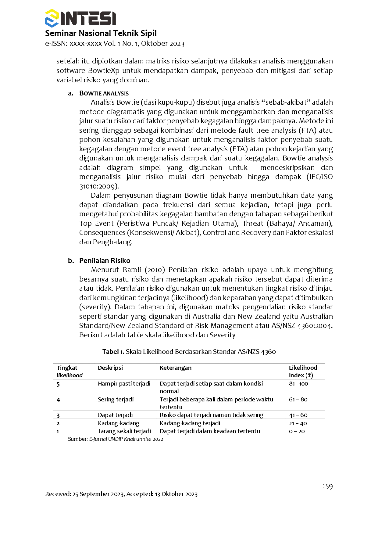 juris Analisis Risiko Kecelakaan Kerja Pada Proyek Pembongkaran Unit Gas Kompresor Di Fasilitas Produksi Migas Menggunakan Bowtie