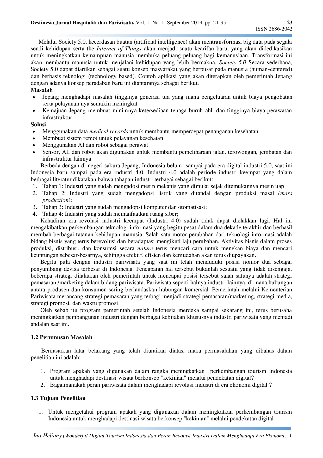 JURIS Wonderful Digital Tourism Indonesia Dan Peran Revolusi Industri Dalam Menghadapi Era Ekonomi Digital 5 0