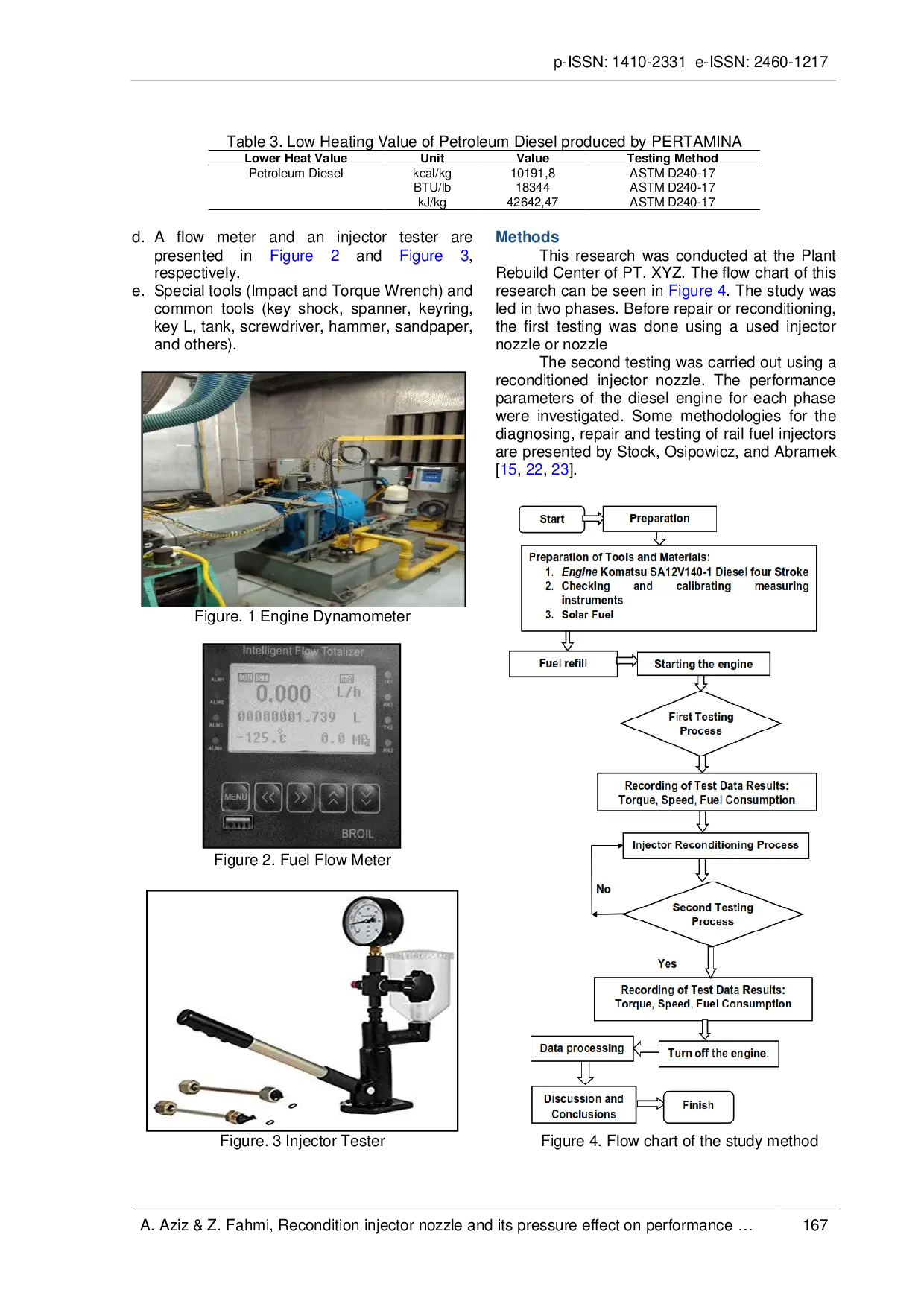 JURIS Recondition injector nozzle and its pressure effect on performance parameters of diesel engine Komatsu types SAA12V140E 1