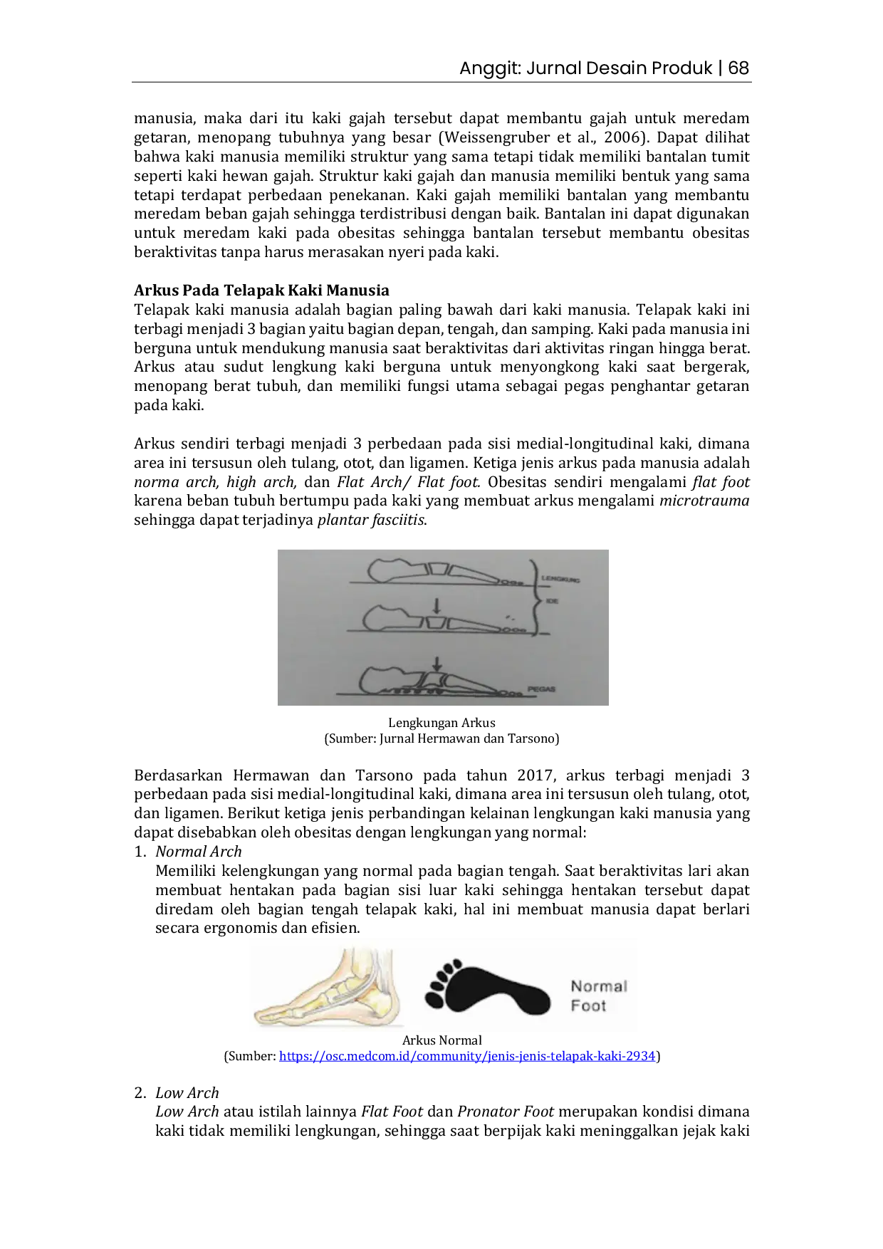 JURIS Adaptasi Biomimikri Elephantidae untuk Perancangan Produk Alas Kaki Bagi Penderita Plantar Fasciitis