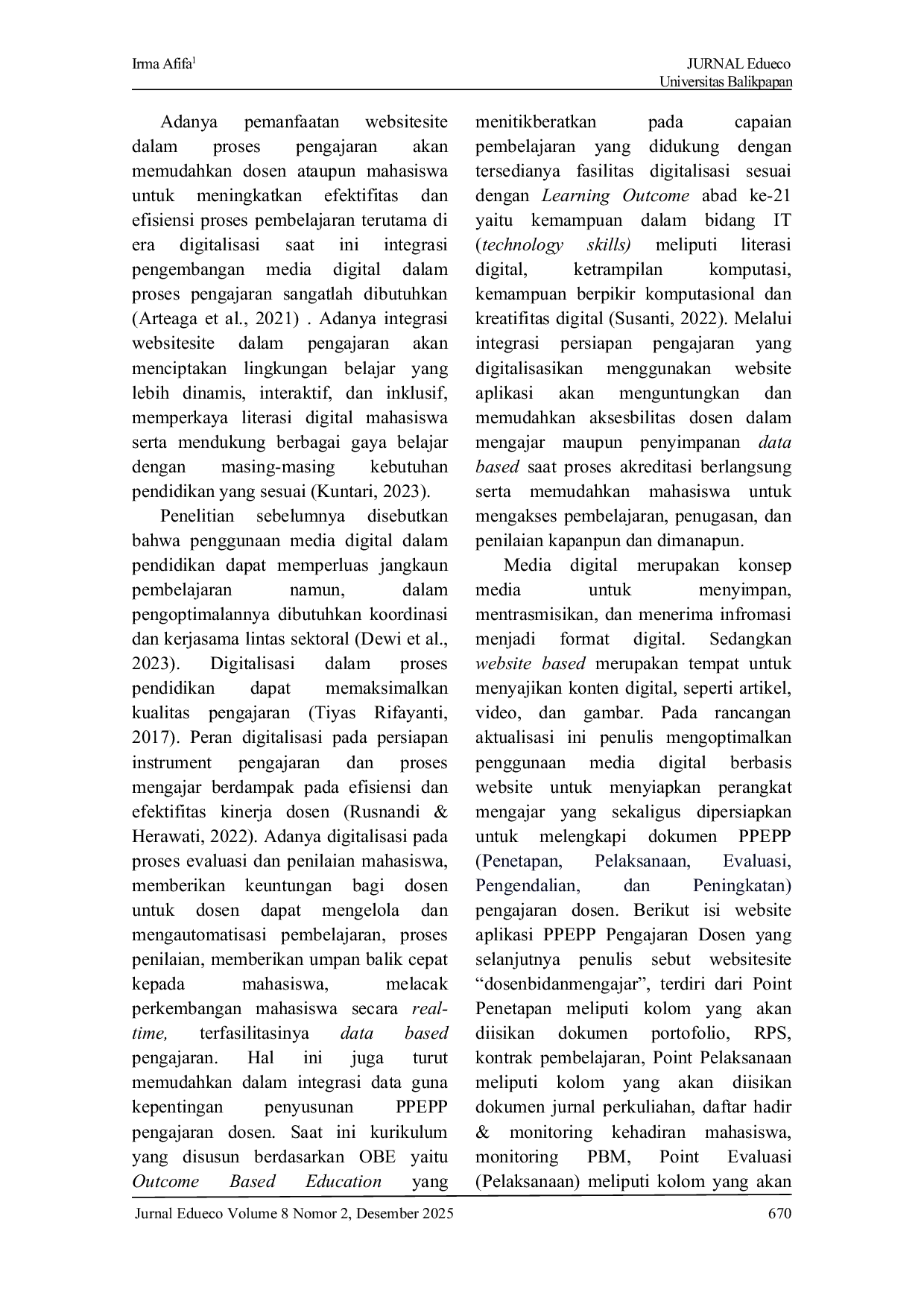 JURIS Optimalisasi Media Digital Berbasis Website Dalam Persiapan Perangkat Pengajaran