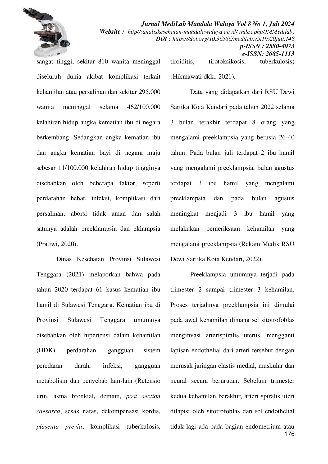 JURIS Genotyping Gen ICAM 1 Pada Ibu Preeklampsia Dengan Menggunakan Metode Polymerase Chain Reaction Restriction Fragment Length Polymorphism PCR RFLP