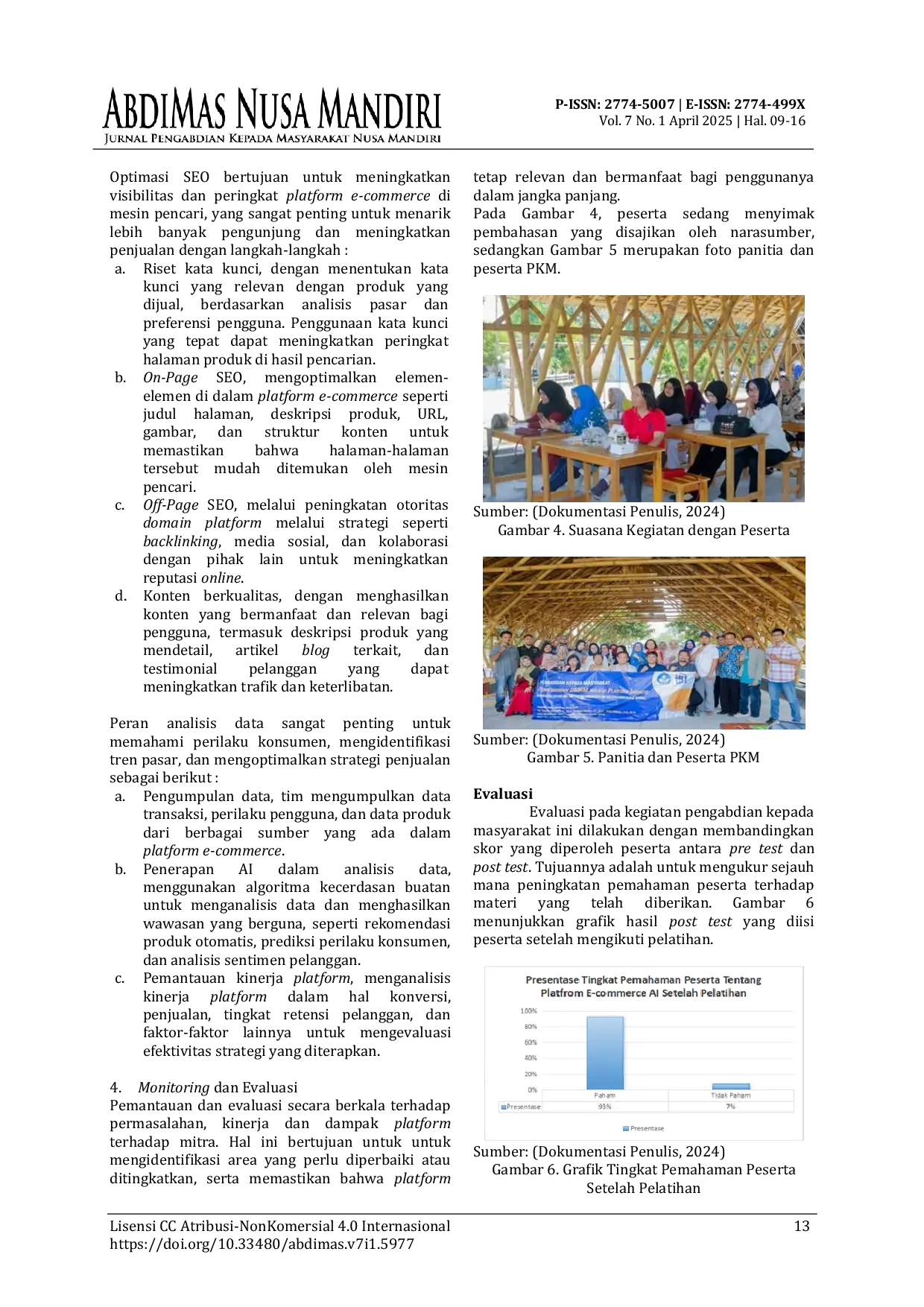 JURIS Pengembangan Umkm Melalui Platform E Commerce Berbasis Ai Untuk Meningkatkan Penjualan Produk Lokal