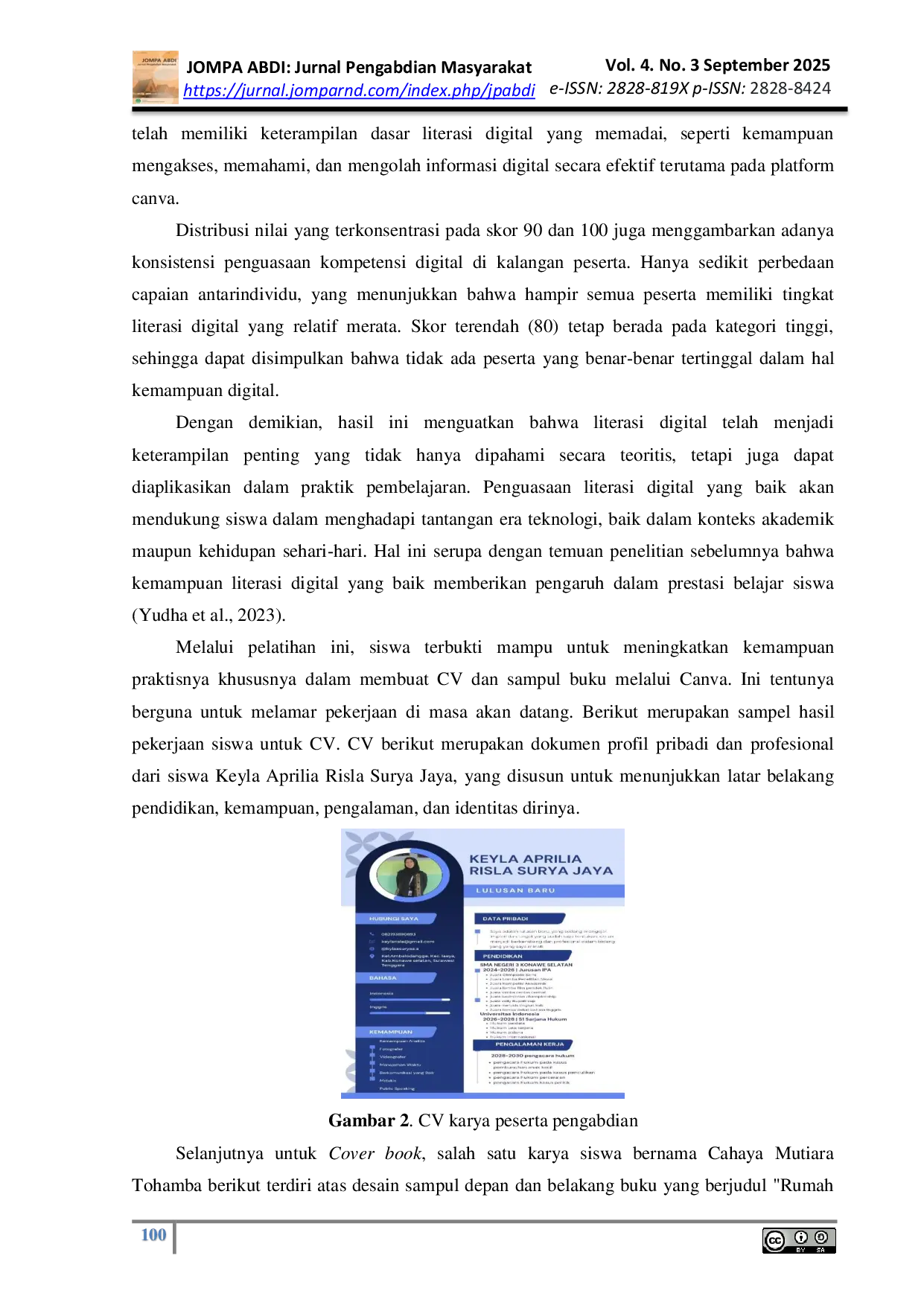 JURIS Pelatihan Literasi Digital Untuk Meningkatkan Kualitas Belajar Siswa SMAN 3 Konawe Selatan