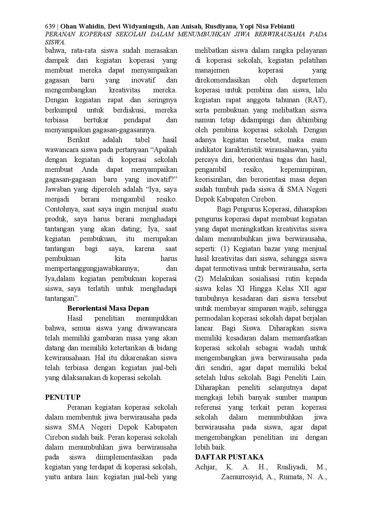juris The Role of School Cooperatives in Cultivating an Entrepreneurial Spirit in Students